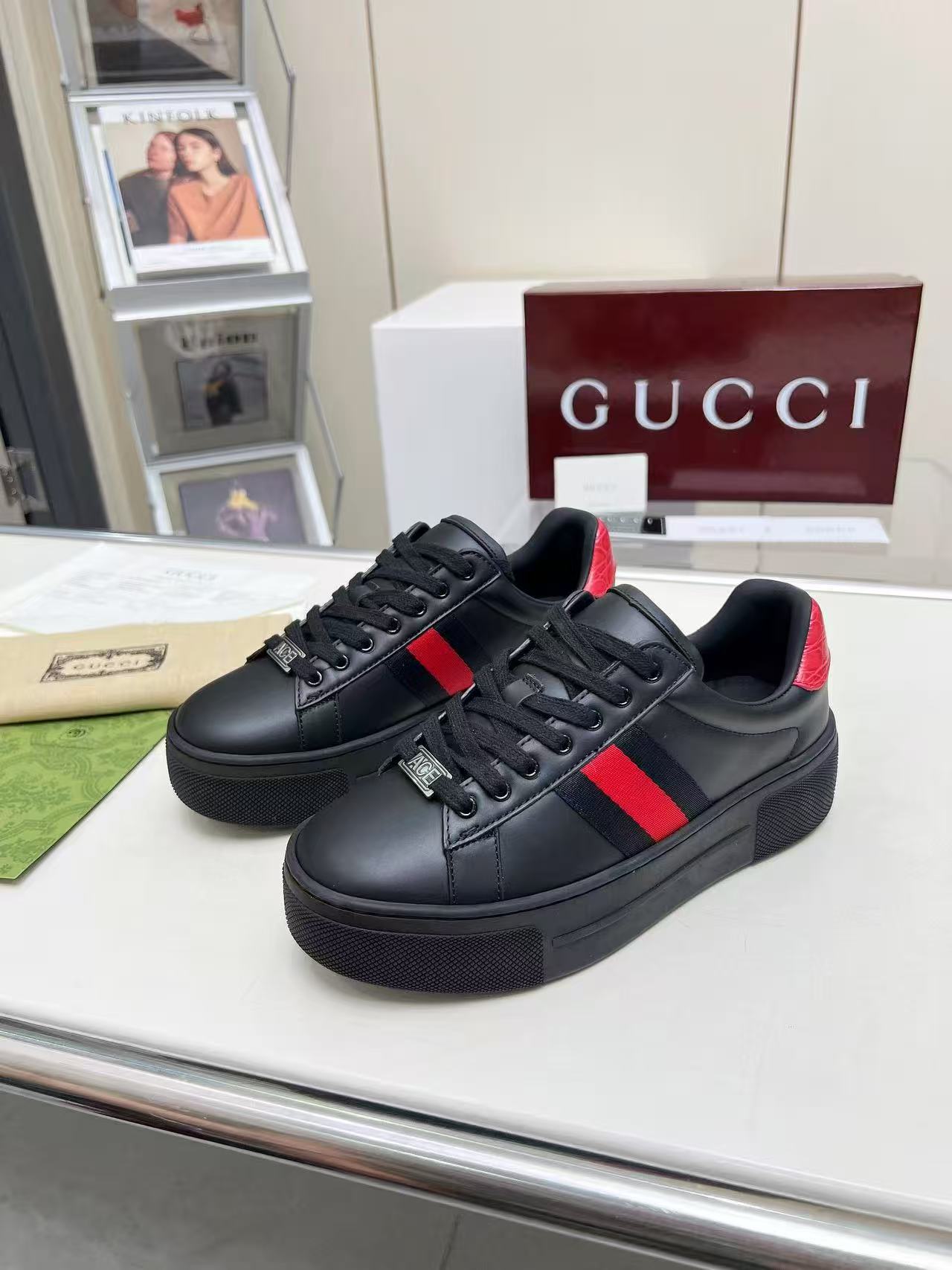 1:1 top quality real leather GC classic sneaker