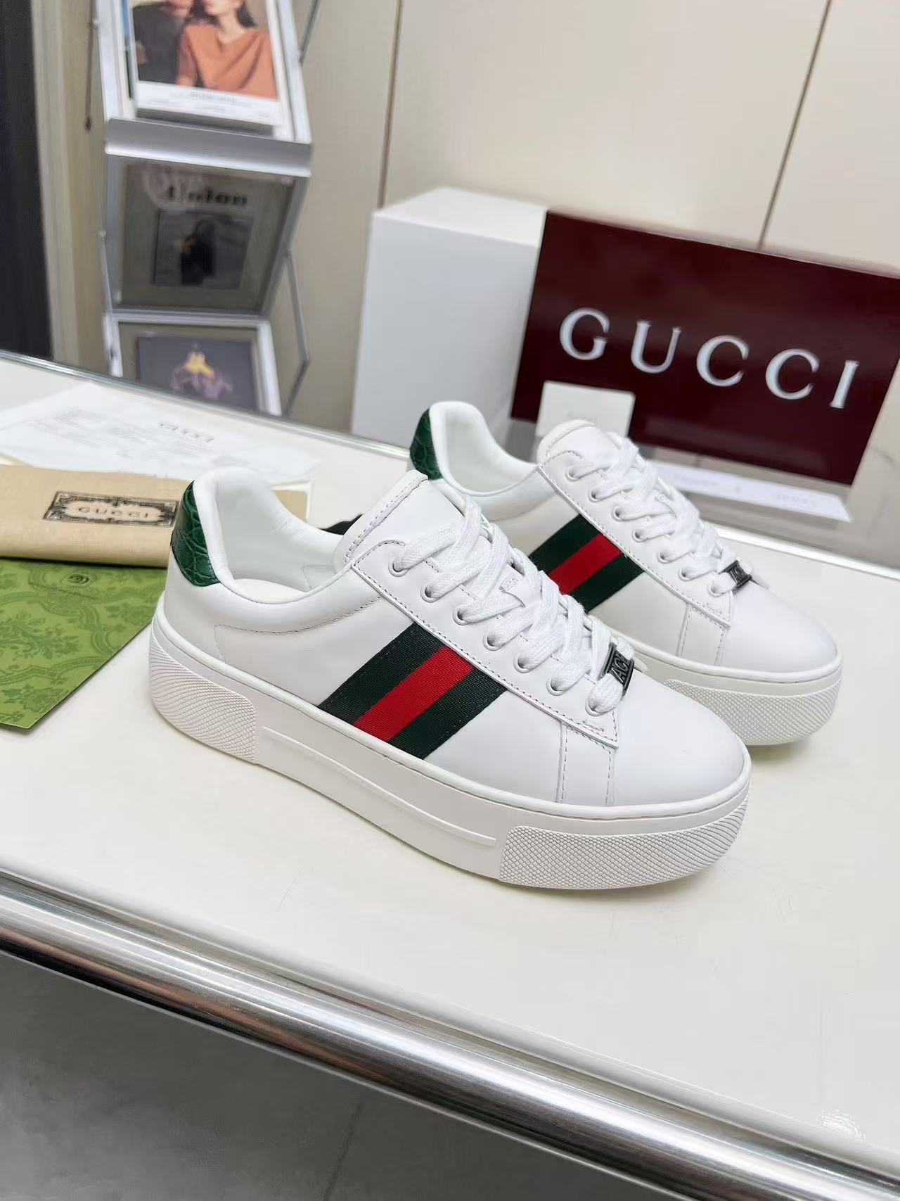 1:1 top quality real leather GC classic sneaker