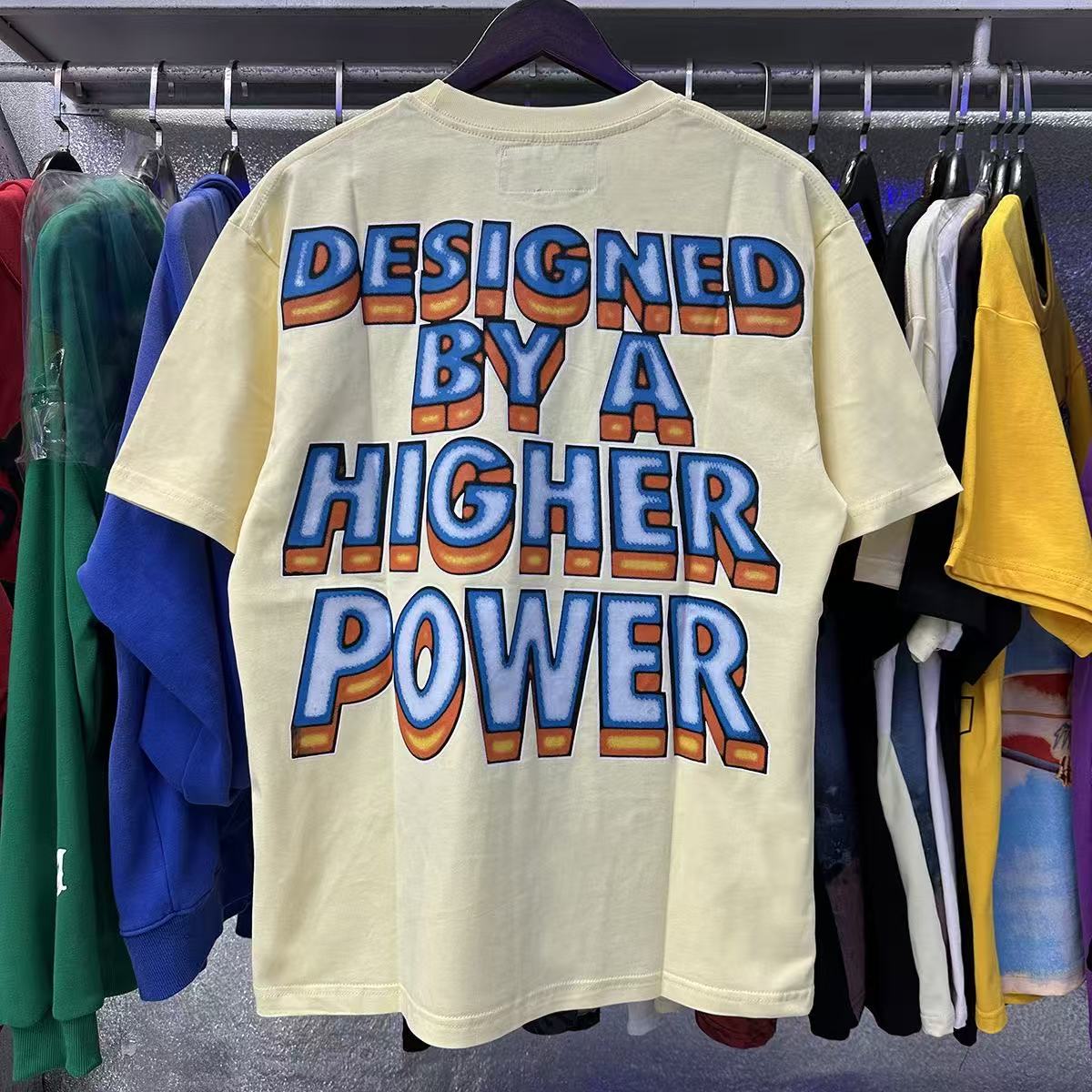 New released big pattern tee