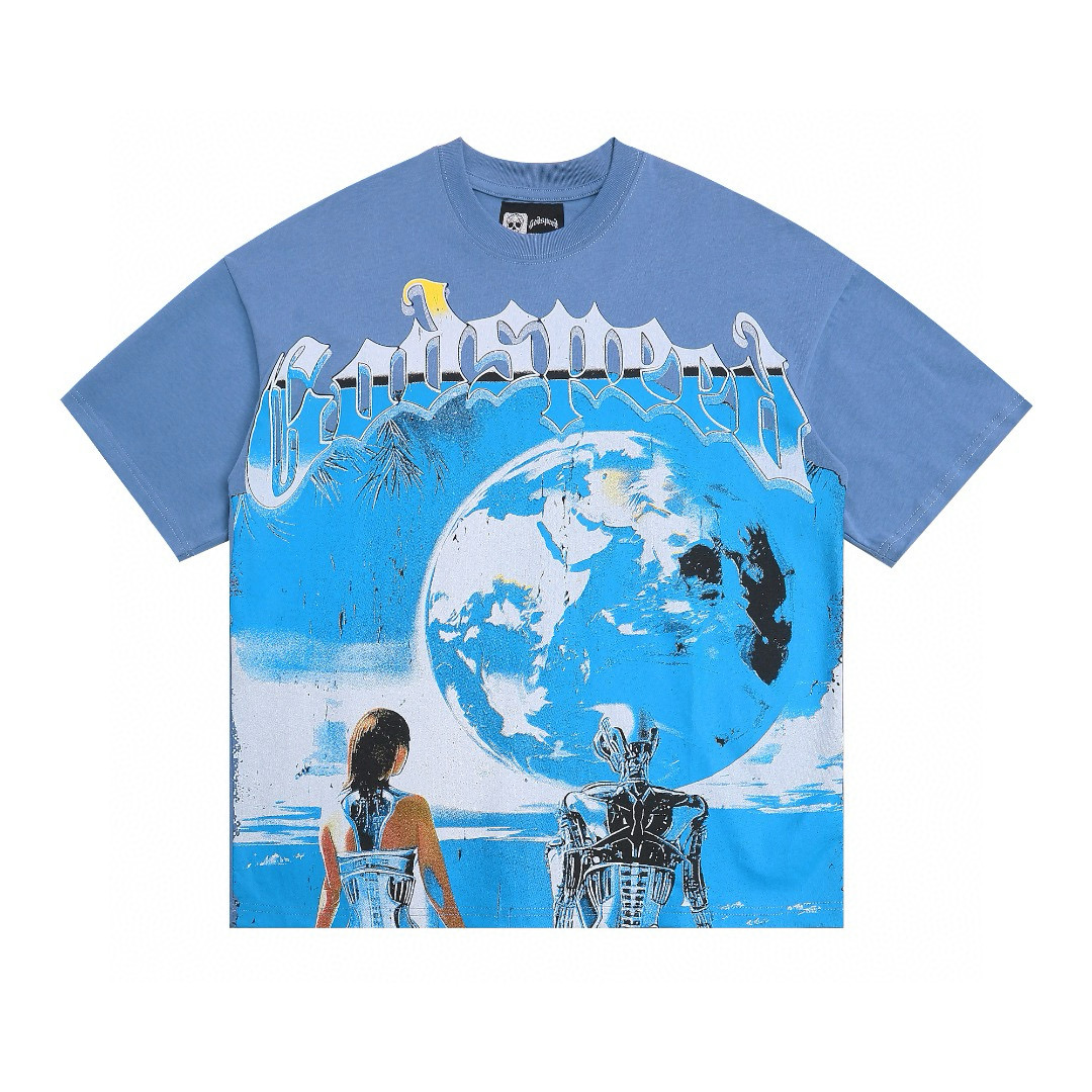 2025SS Full print big picture short sleeve tshirt