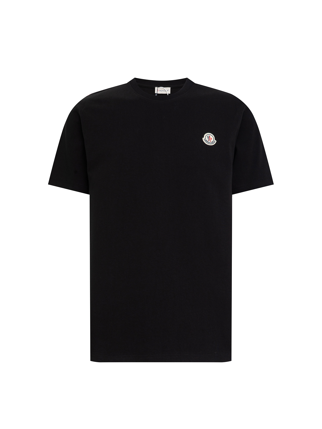 Classic style logo patch embroidery short sleeve tshirt