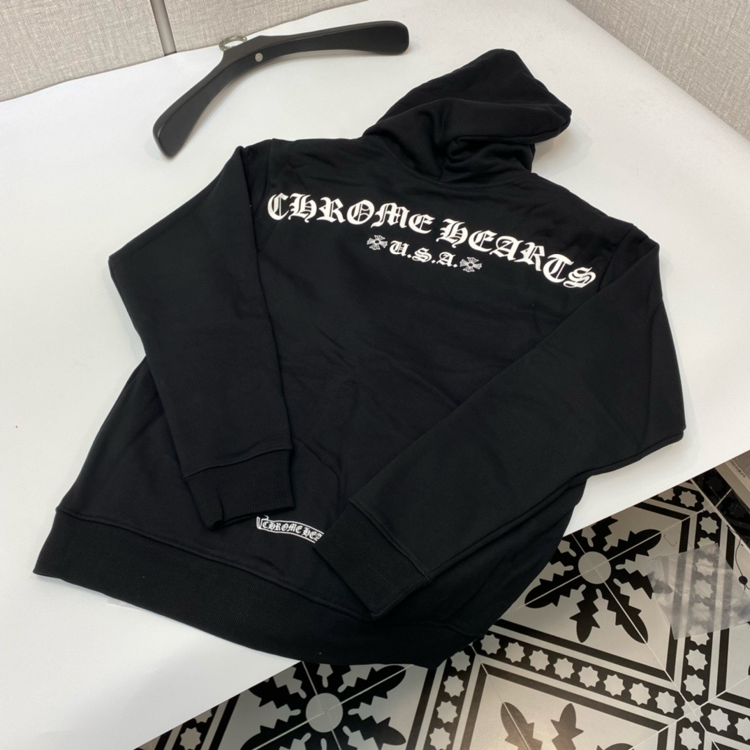 1:1 high quality classic Sanskrit letter hoodie