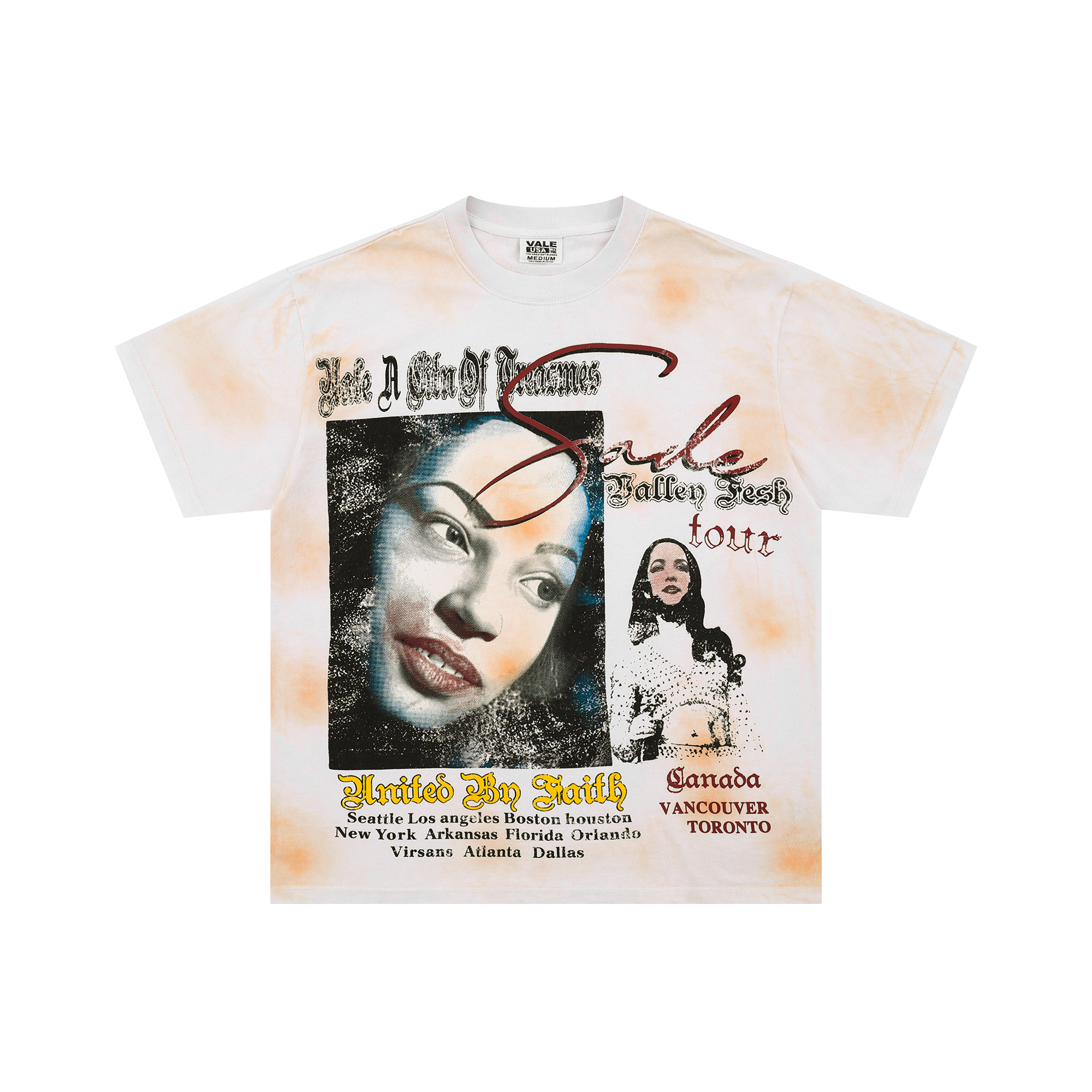 New release VFS washed color tshirt