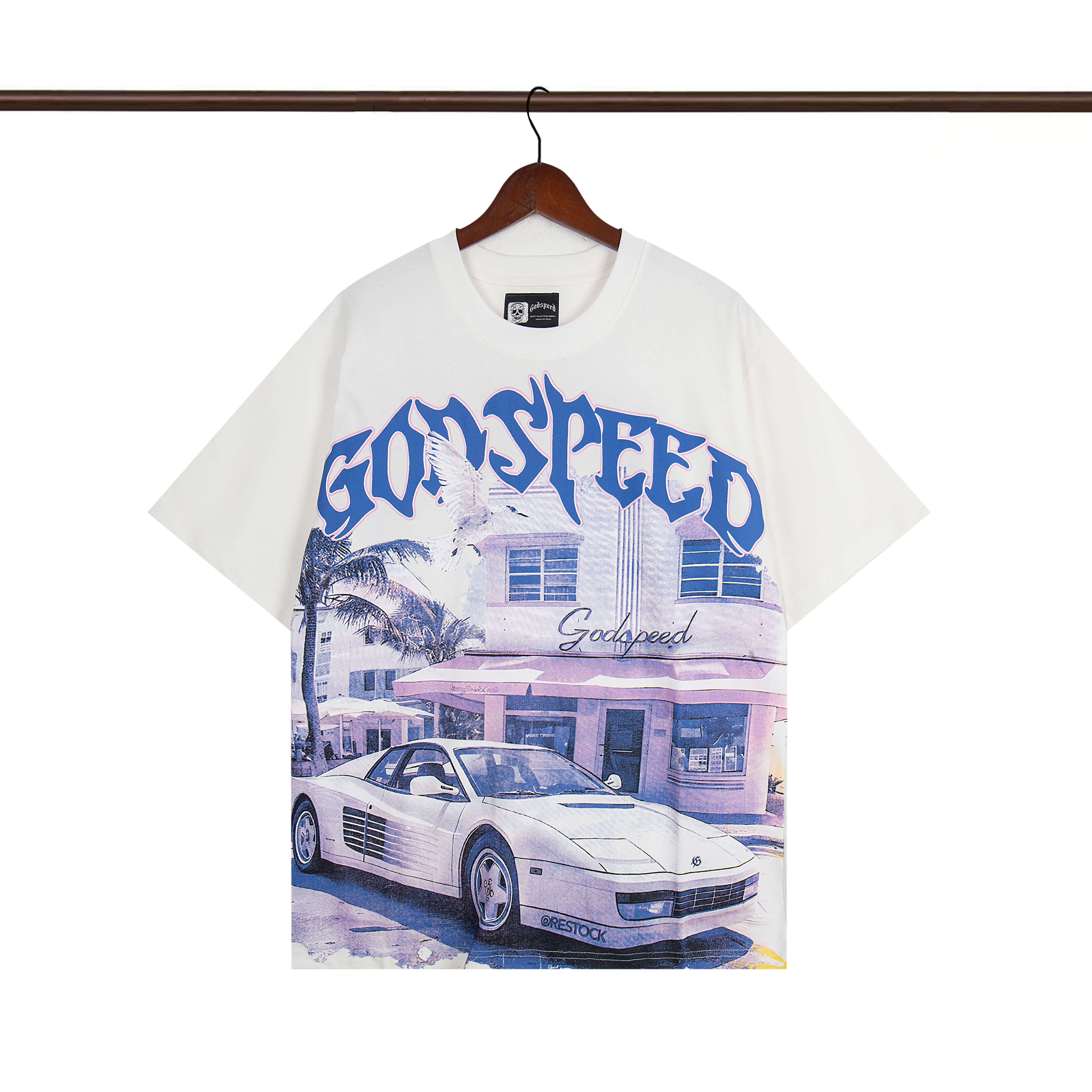 New arrival speed car short sleeve tshirt
