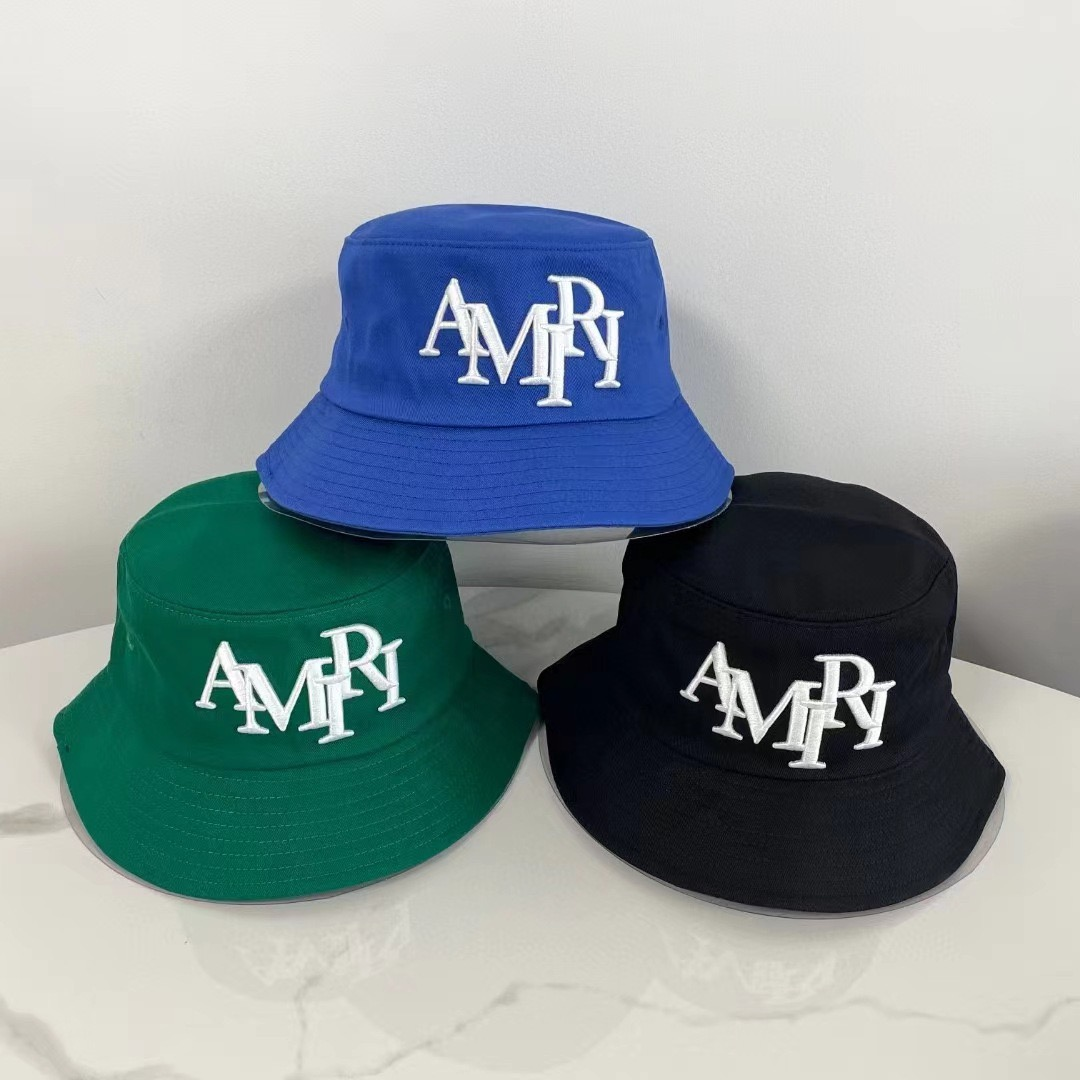 1:1 Waterfall embroidered and printed fisherman's sun hat