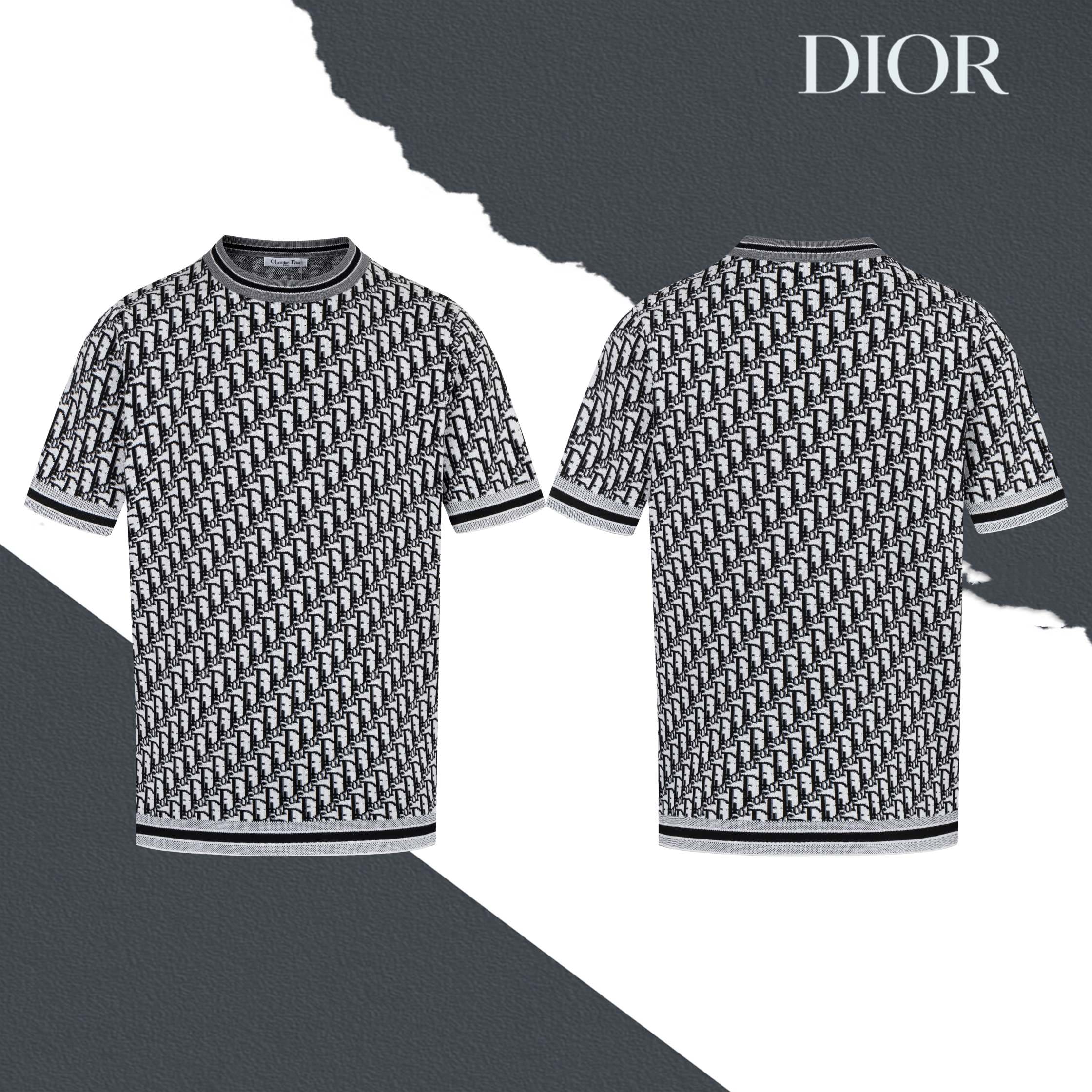 New full logo knitted tshirt