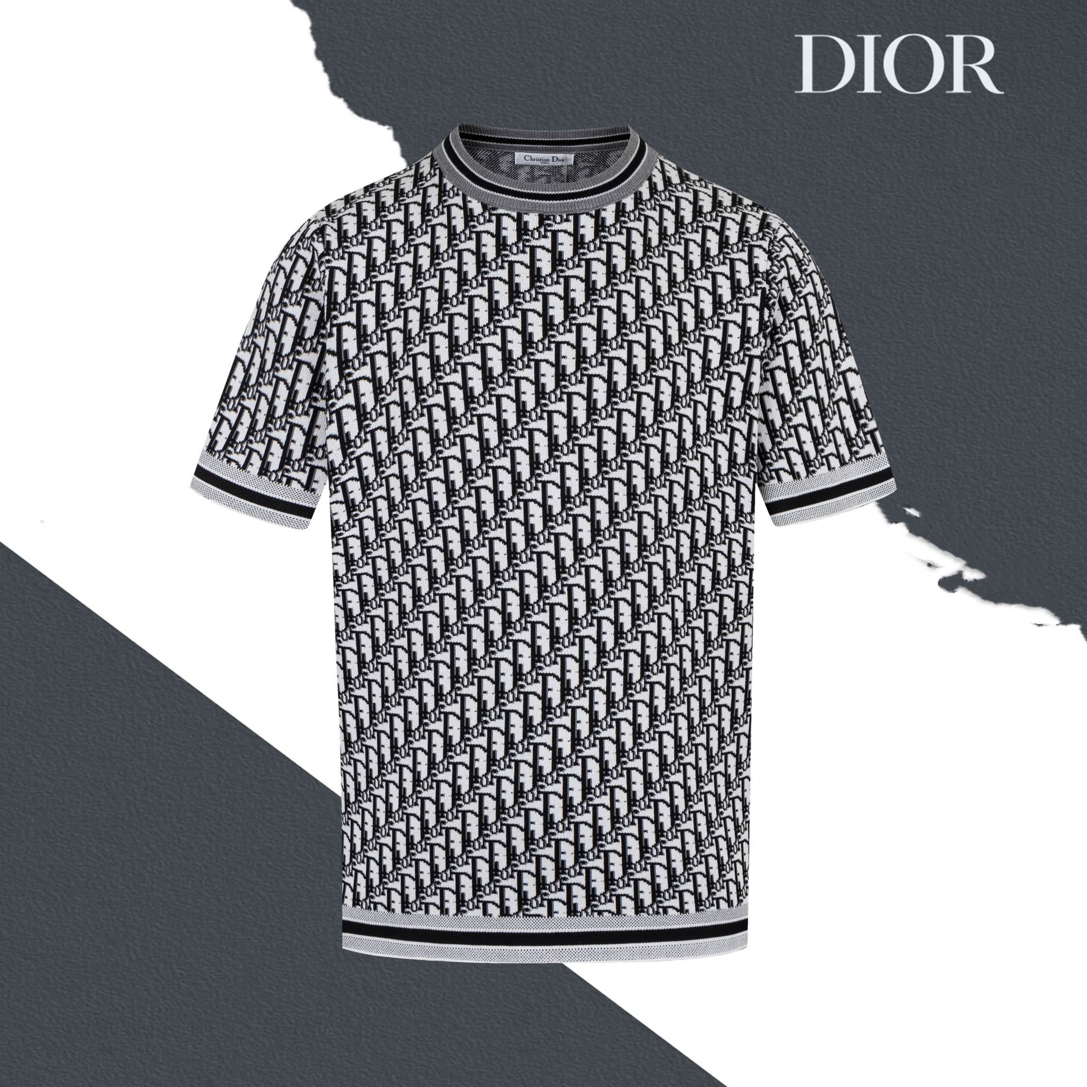 New full logo knitted tshirt