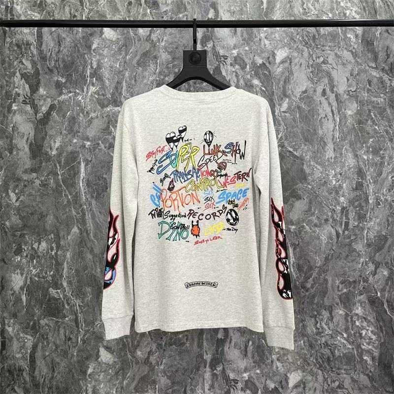 Classic grey graffiti long sleeve