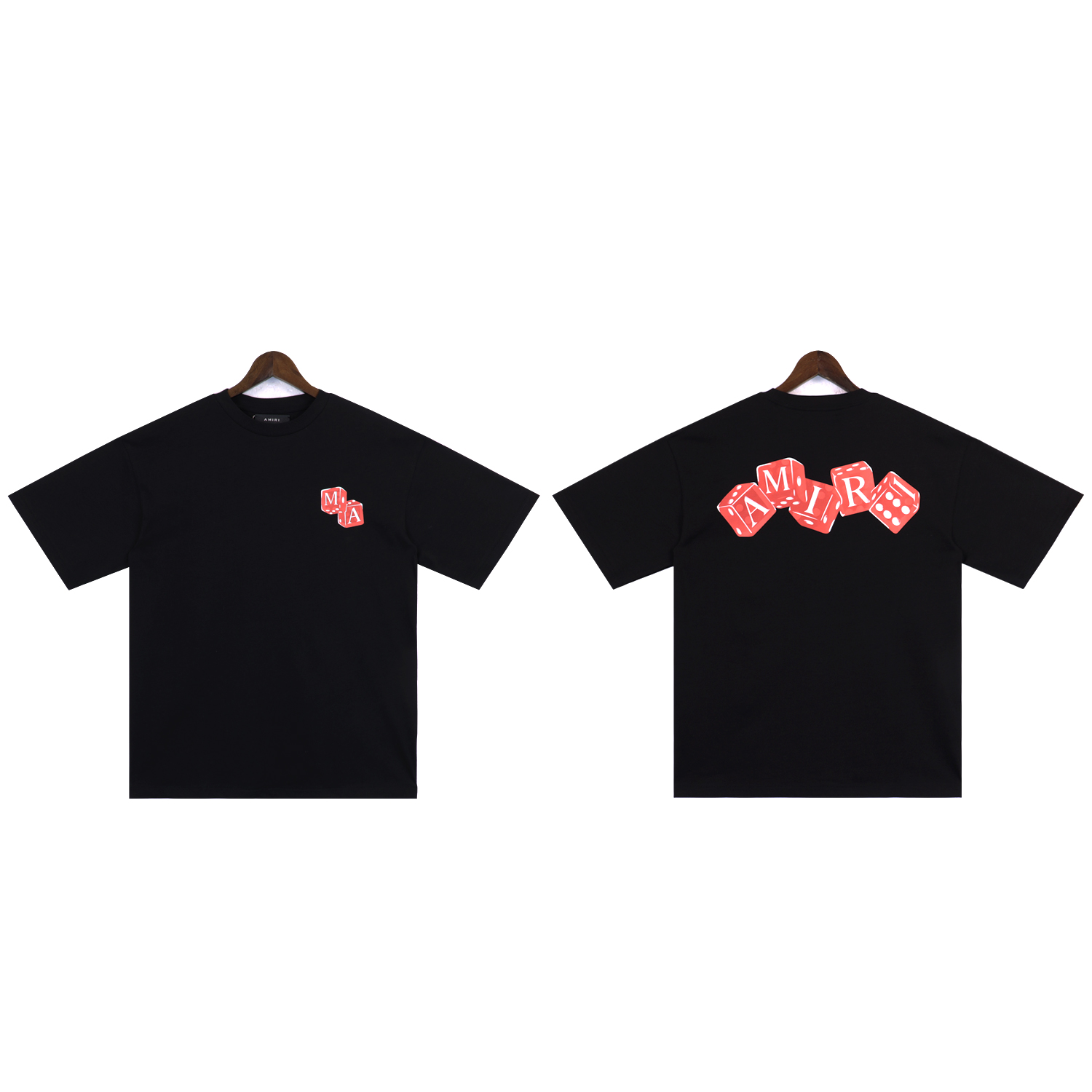 25SS new arrival Los Angeles Late-night Lounge Dice Logo Tee