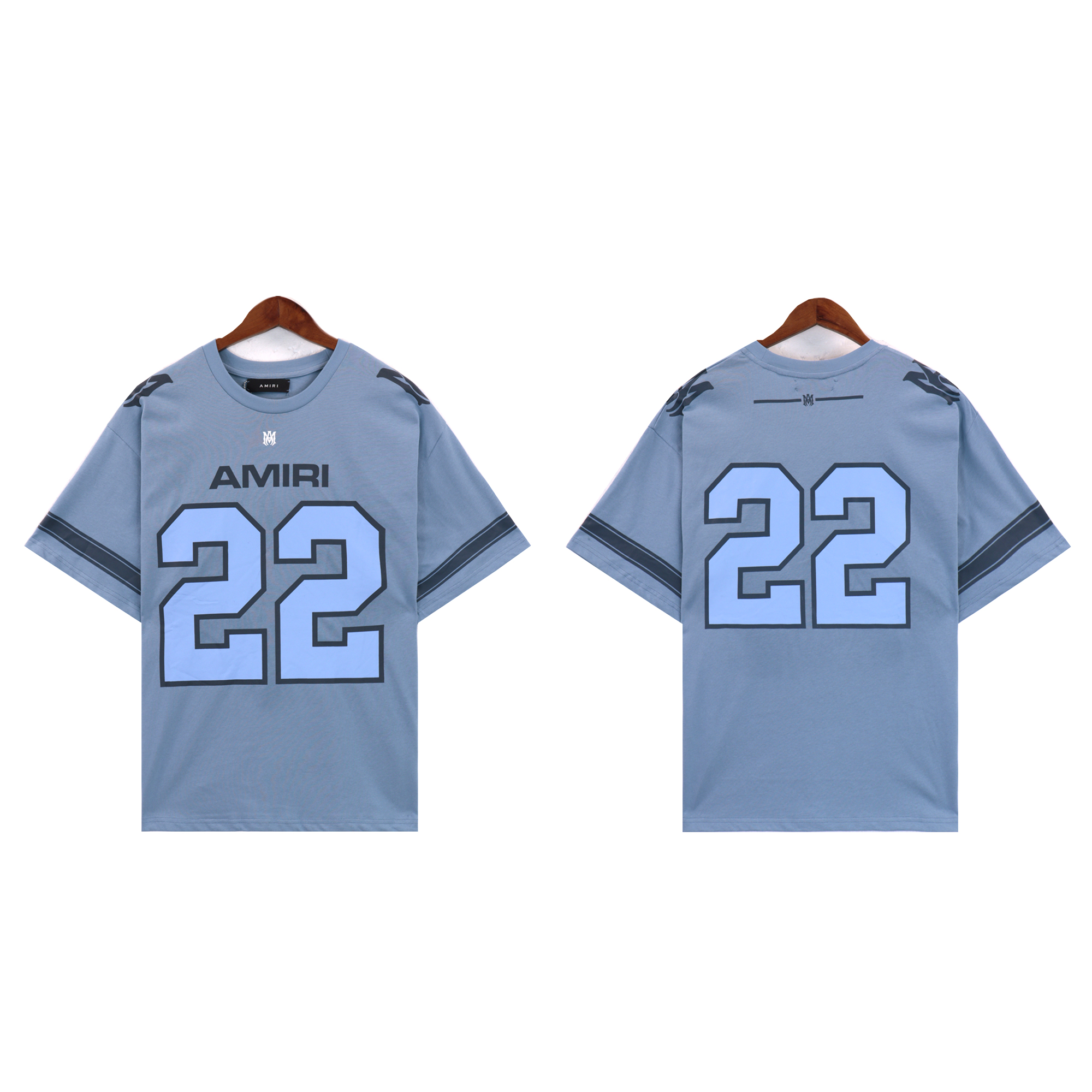 New release printed pure cotton sports jersey T-shirt