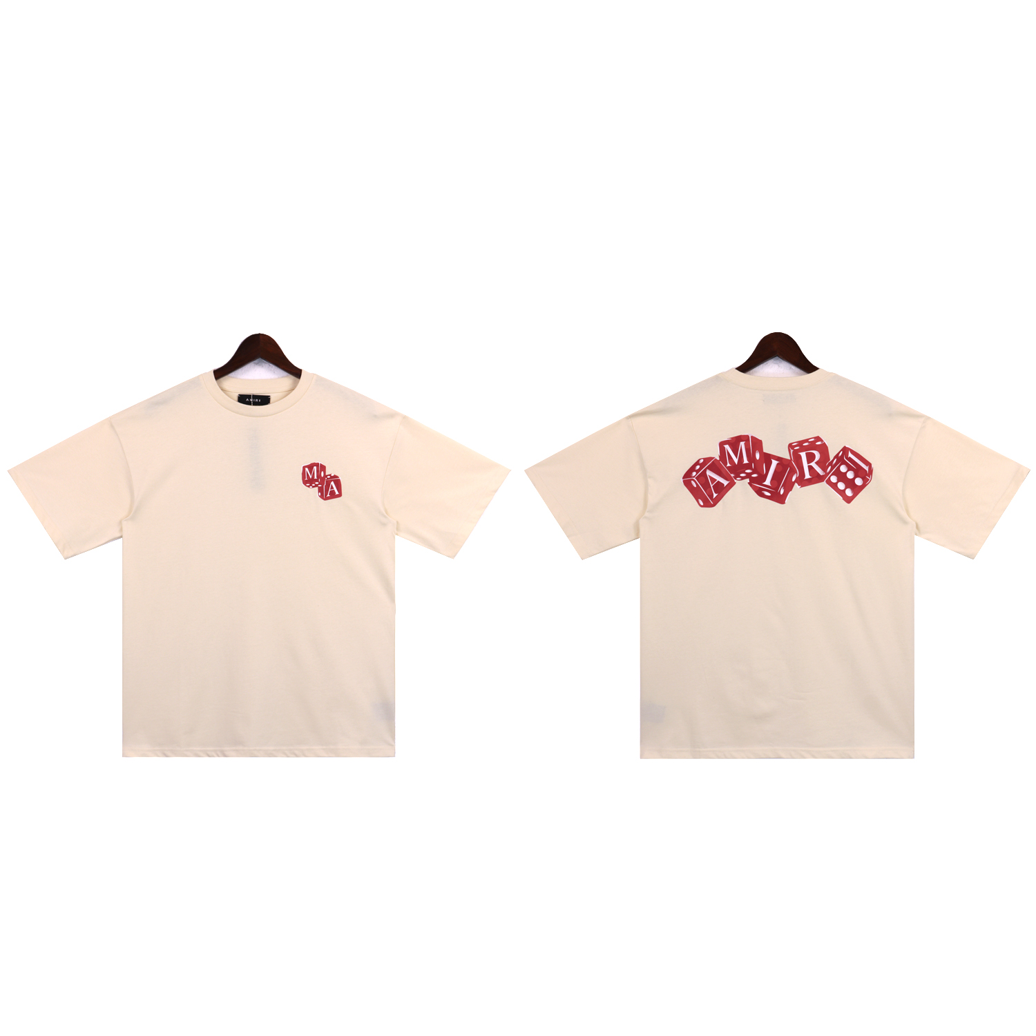 25SS new arrival Los Angeles Late-night Lounge Dice Logo Tee