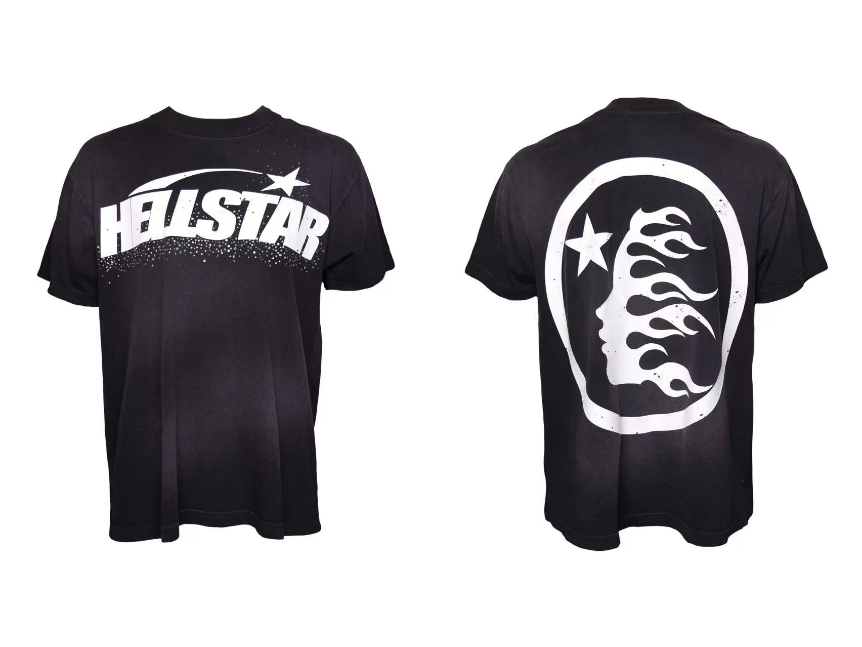 new releasing rhinestone pure cotton tshirt 3 colors