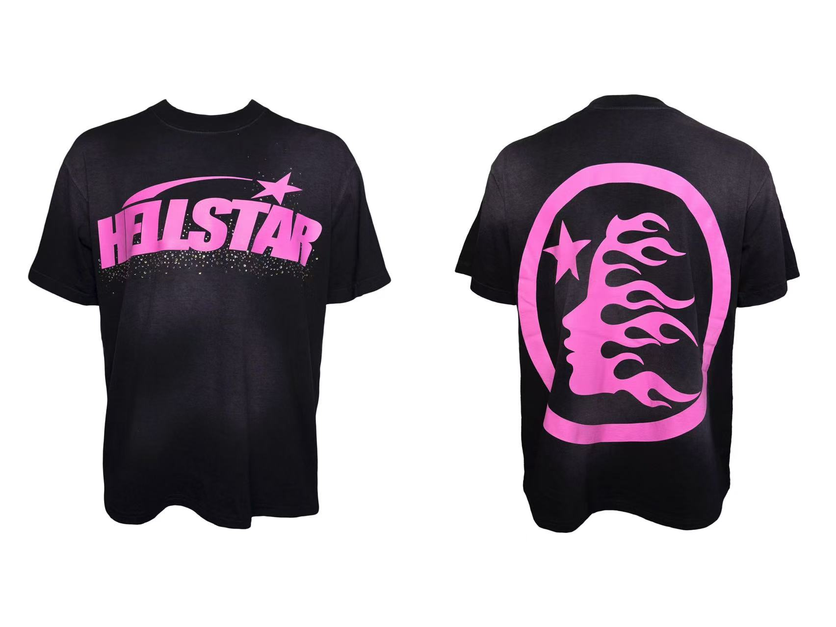 new releasing rhinestone pure cotton tshirt 3 colors