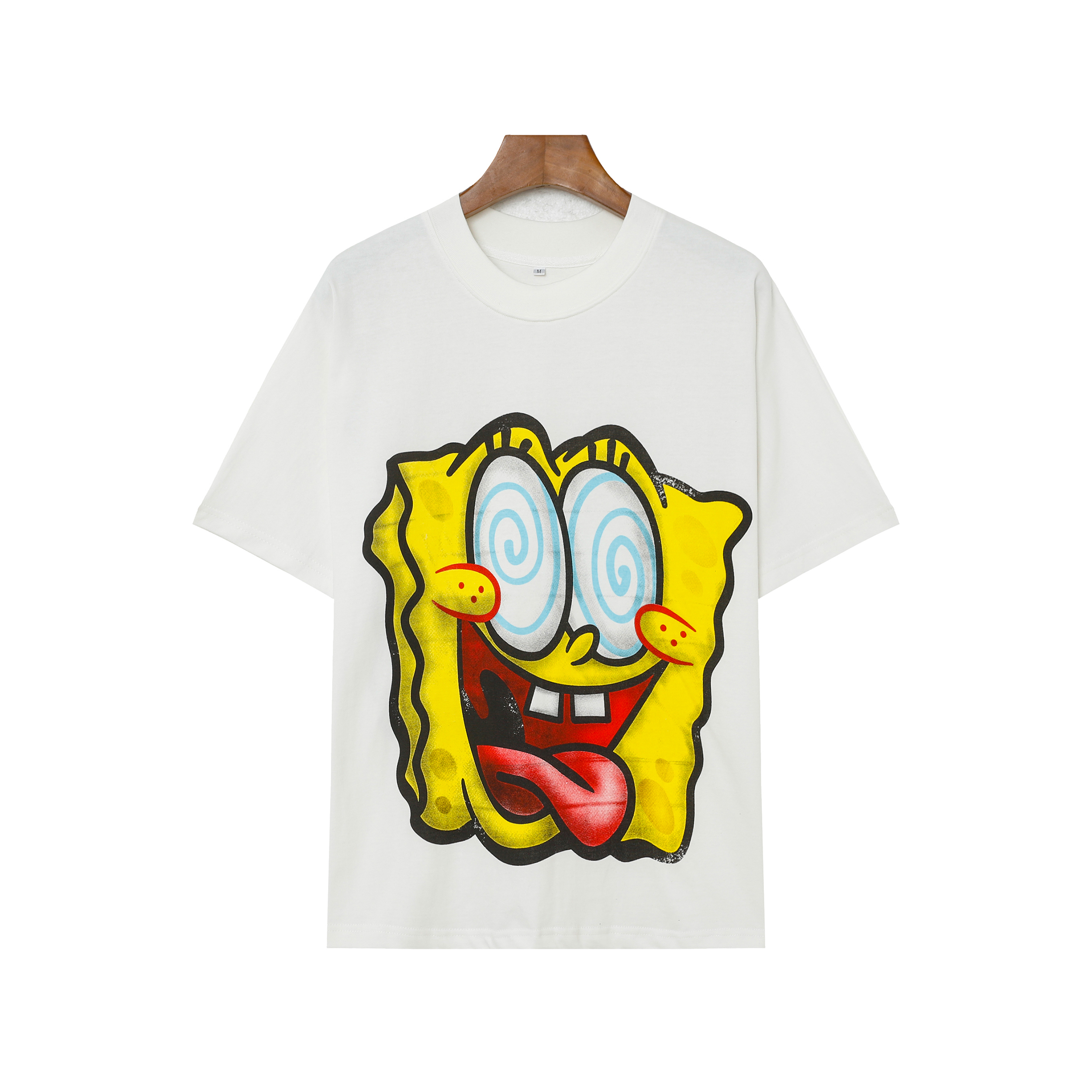 New releasing SpongeBob SquarePants serious print cotton tee