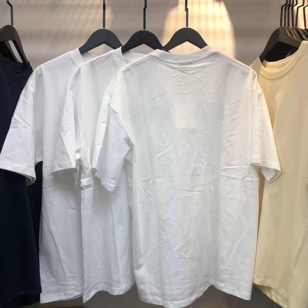 new streetwear pure cotton tshirt