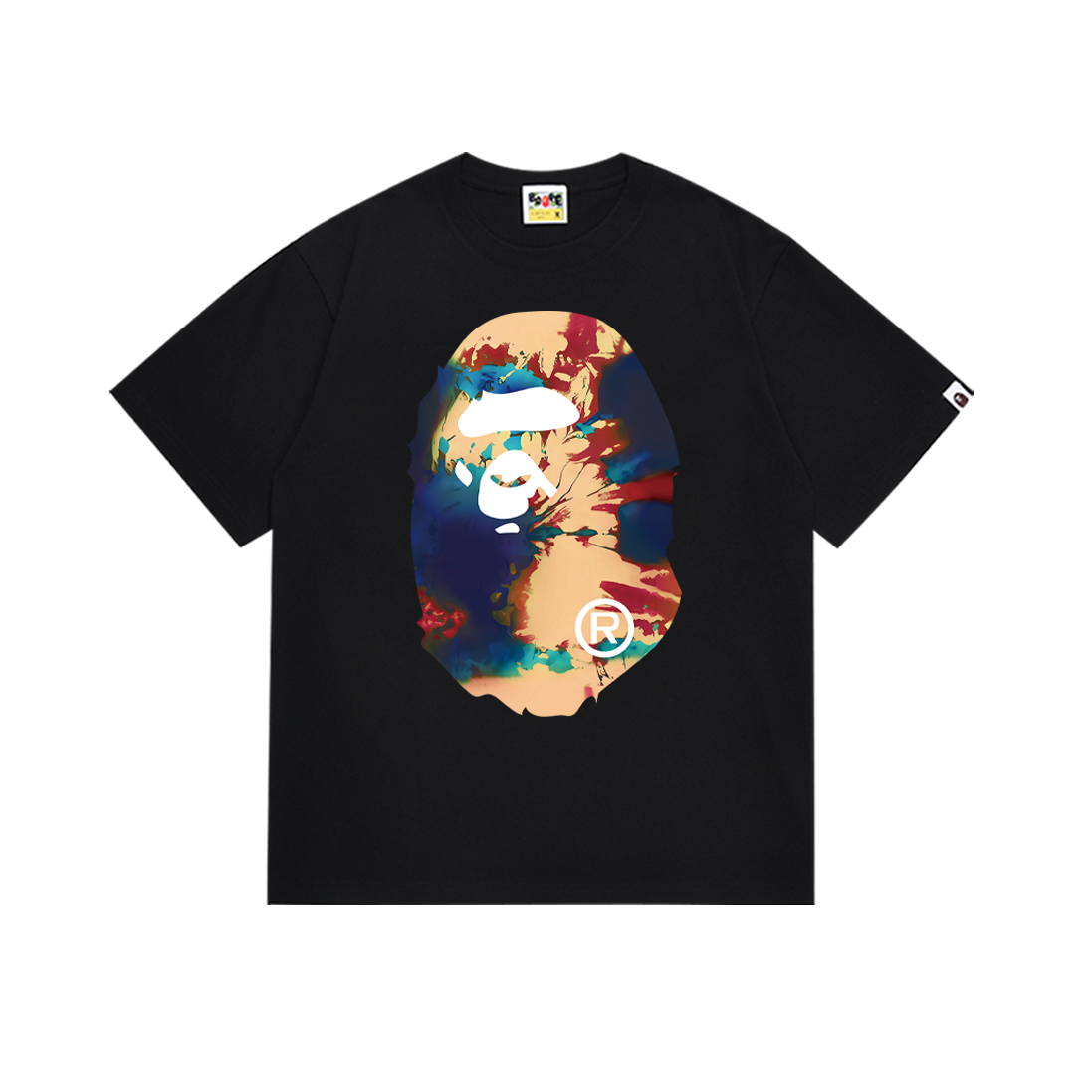 new Splatter-style Ape Man Head T-shirt