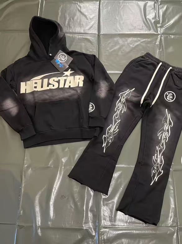 Washing grey hoodie pant tracksuit