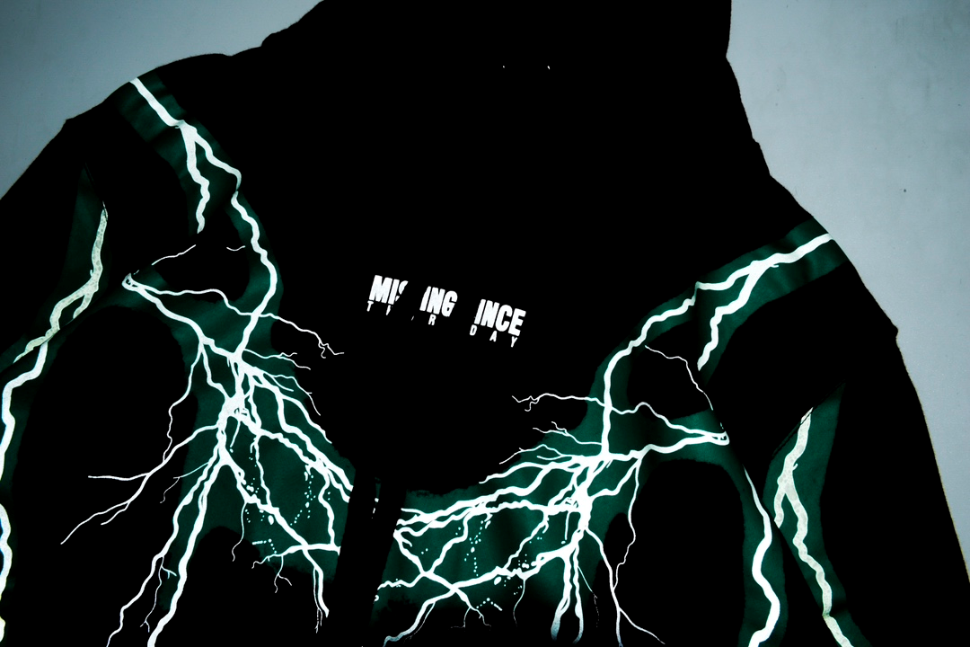 New arrival Missing Since Thursday 3M Lightning Hoodie