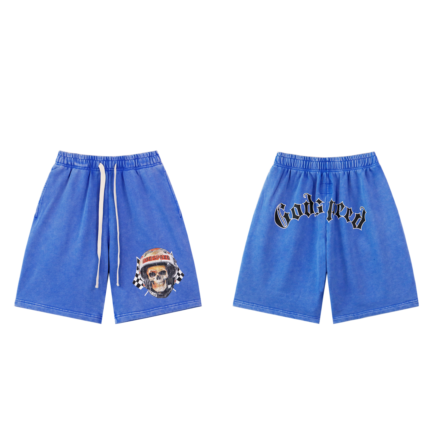 25SS new releasing casual trendy washed and distressed short pants