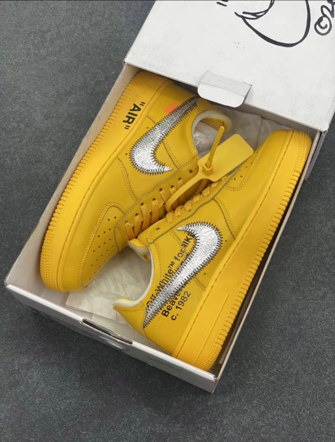 AF low aj1 bord sneaker 3 colors