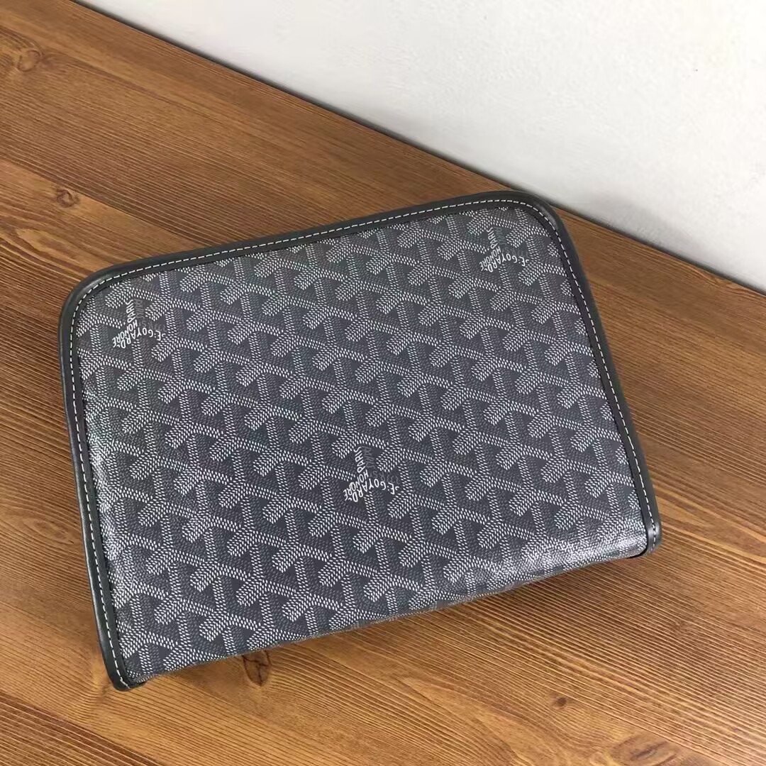 Classic real leather wallet bag