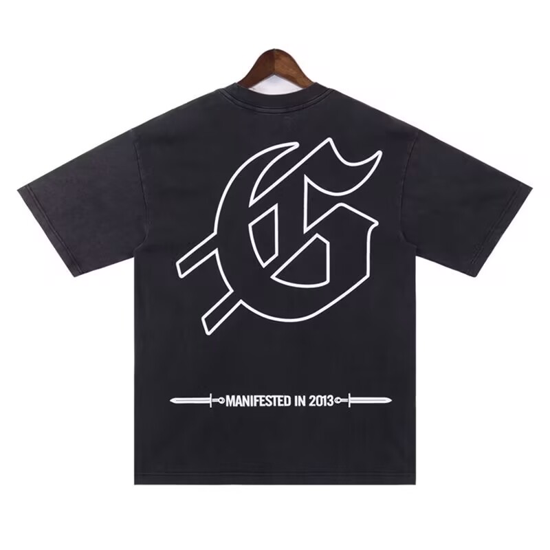 Washing grey new tshirt