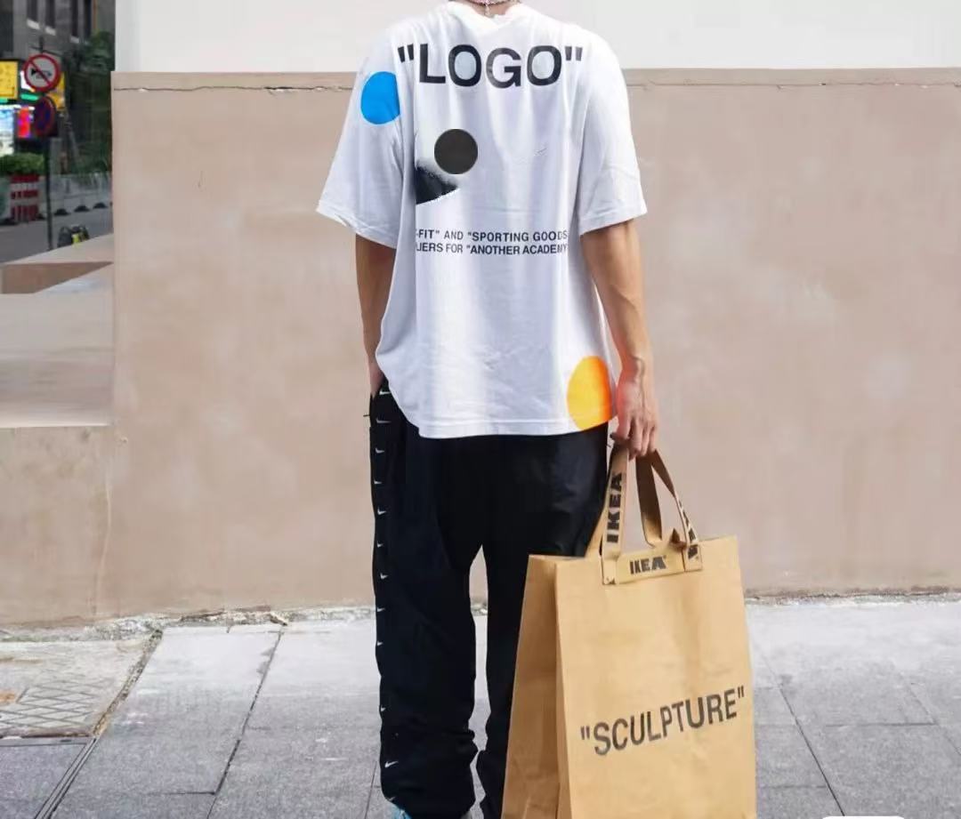 1:1 New white color simple tshirt