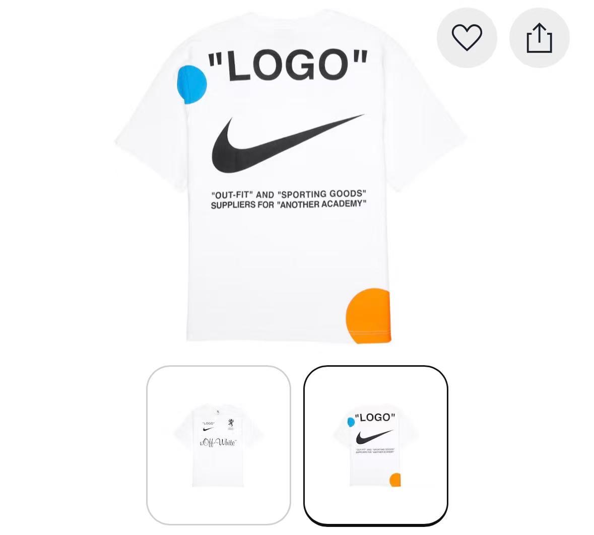 1:1 New white color simple tshirt