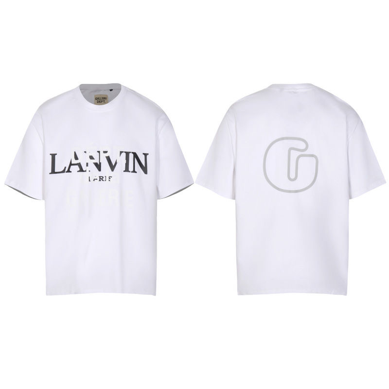 Summer breathable cotton printed short-sleeved T-shirt