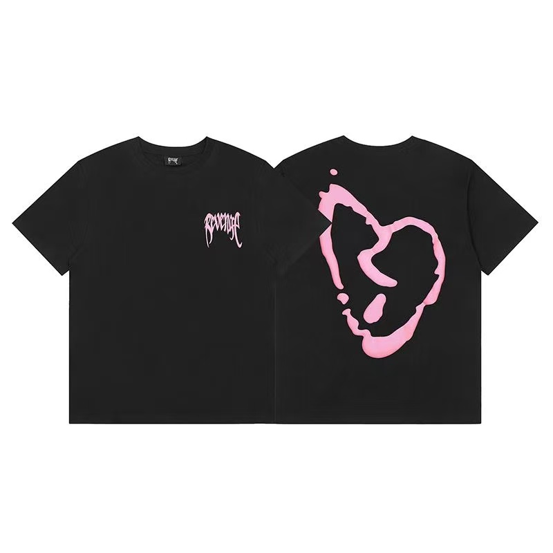 New puff logo black tshirt