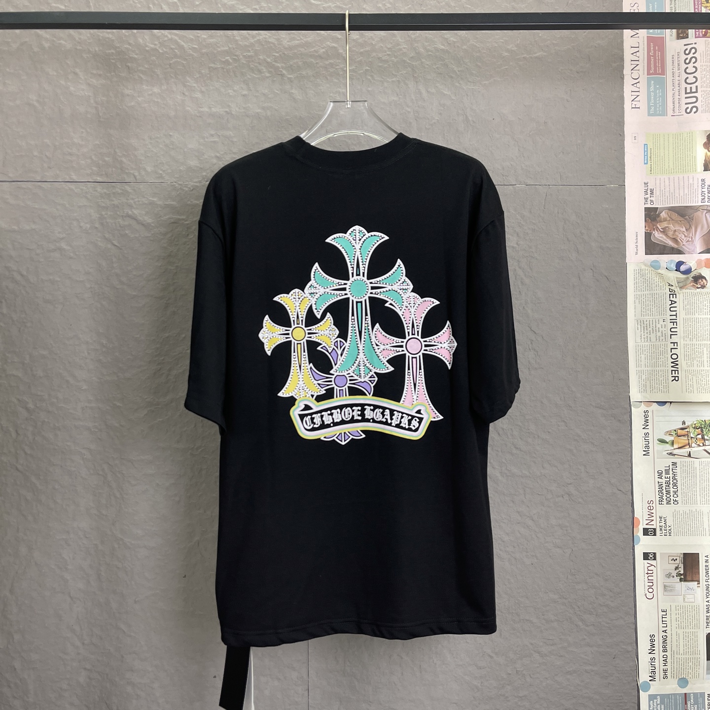 25SS New colorful logo tshirt