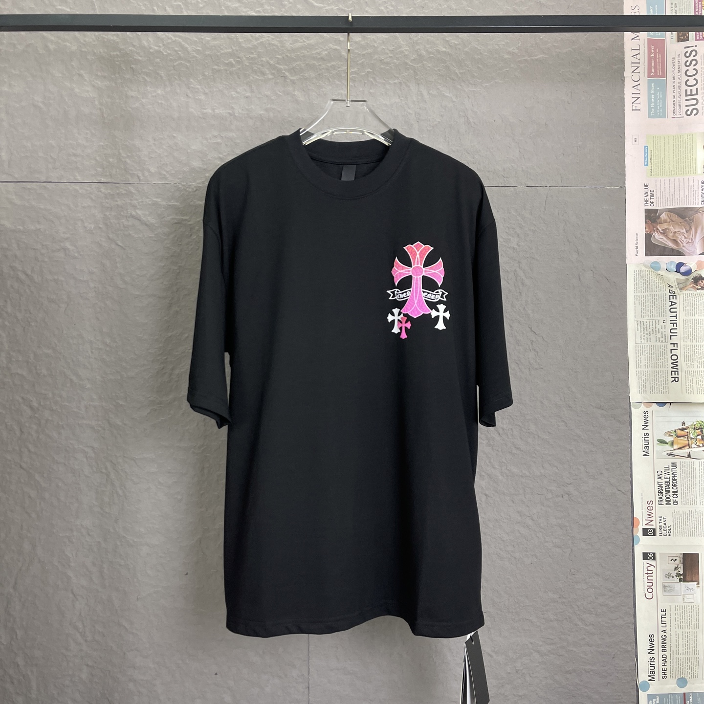 25SS New cross patch tshirt