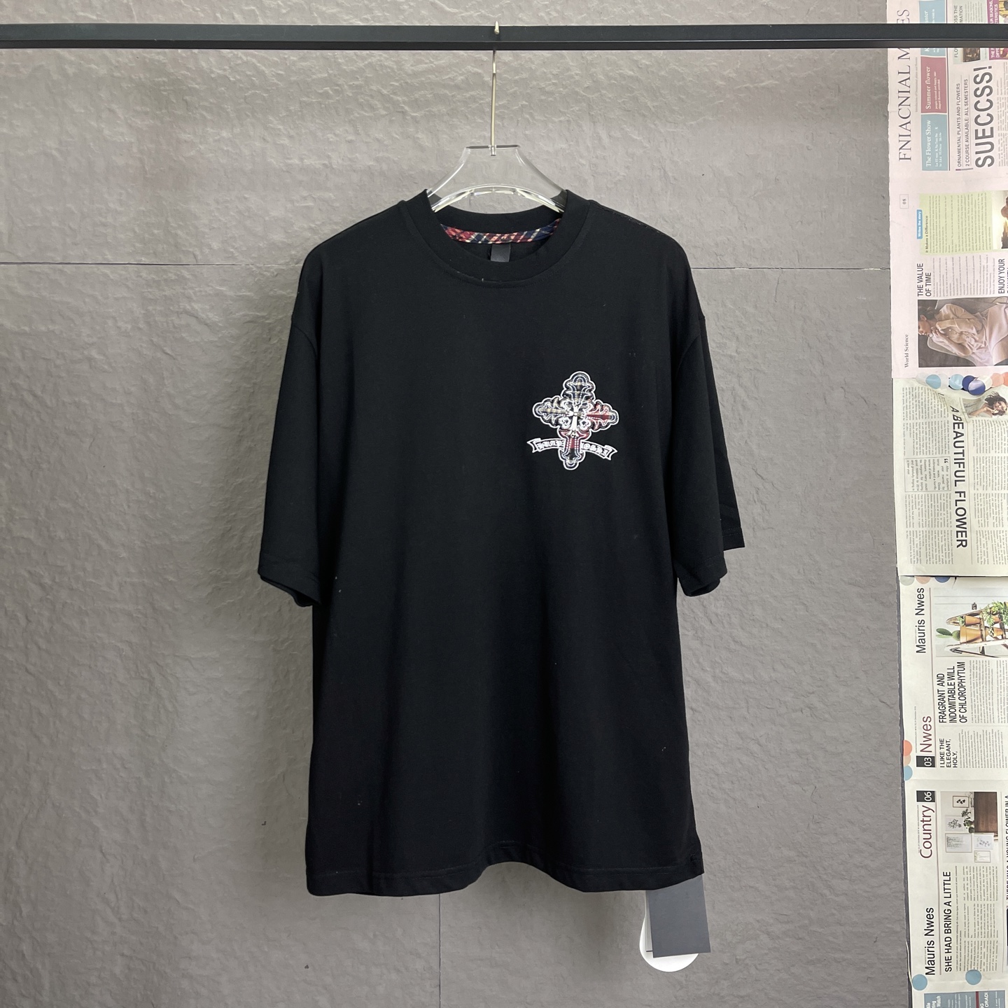 25SS New snake patch tshirt