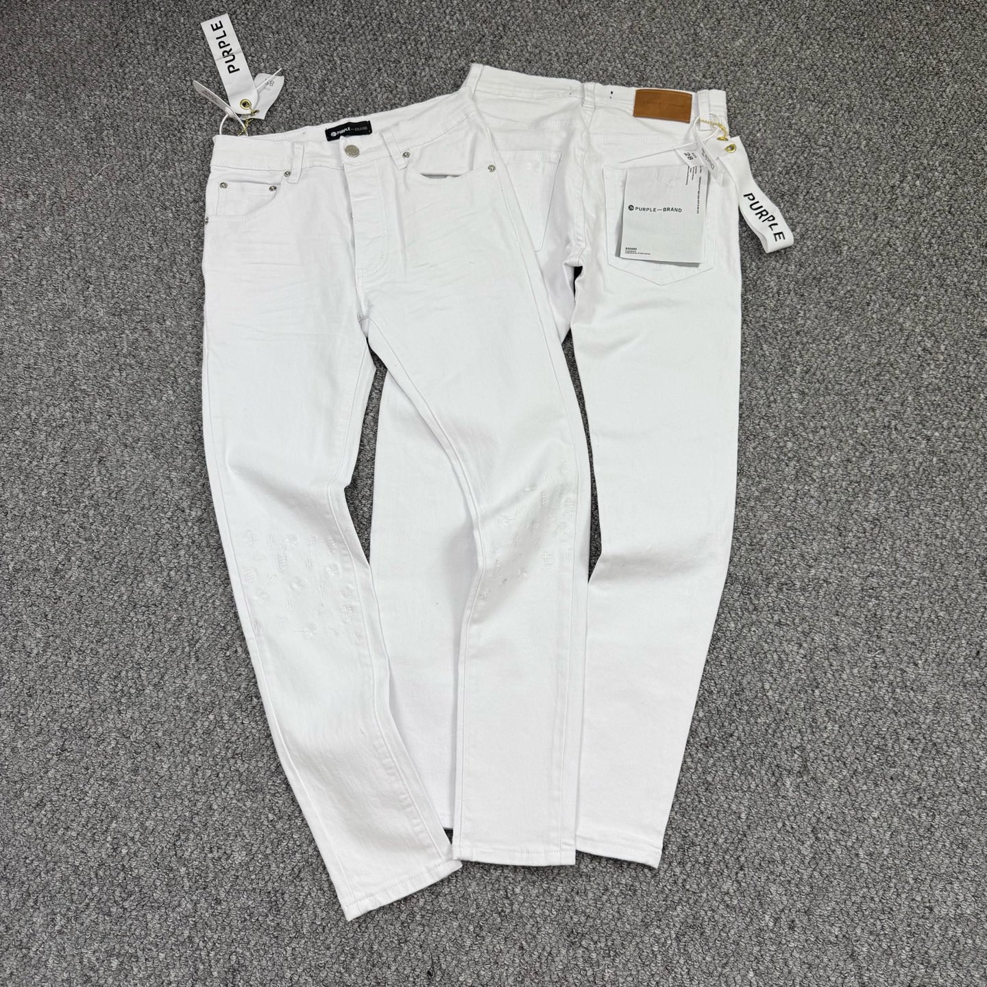 25ss new washing white jeans