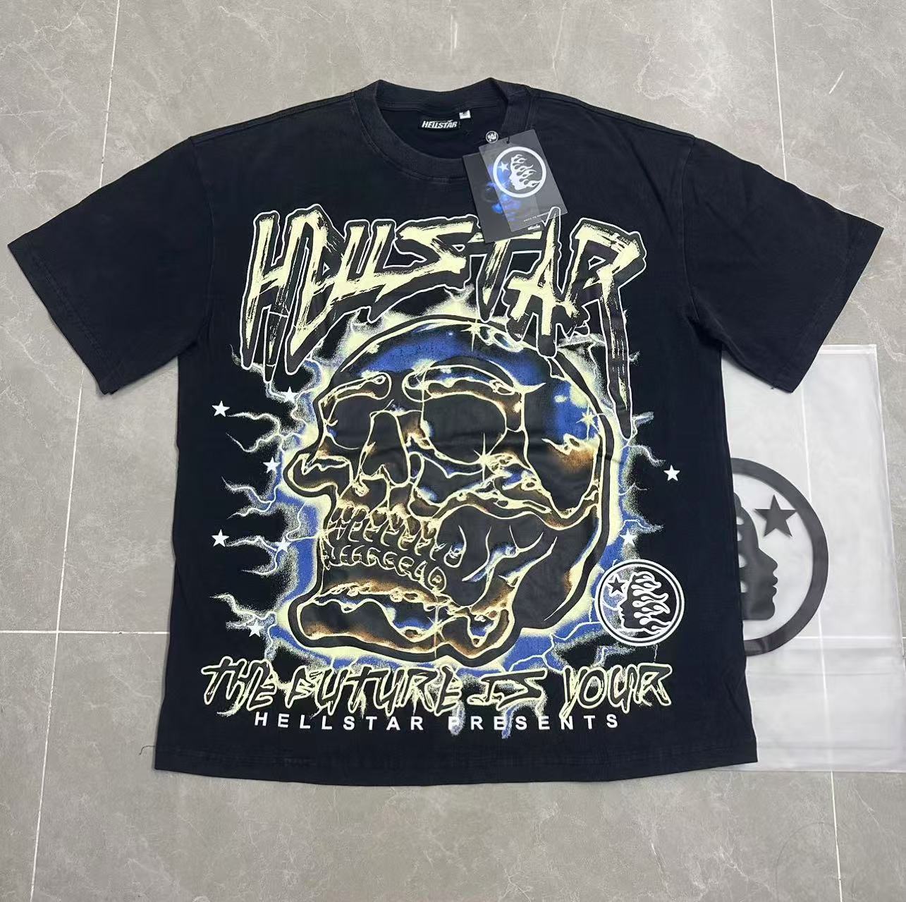 New arrival Skull head print cotton tshirt