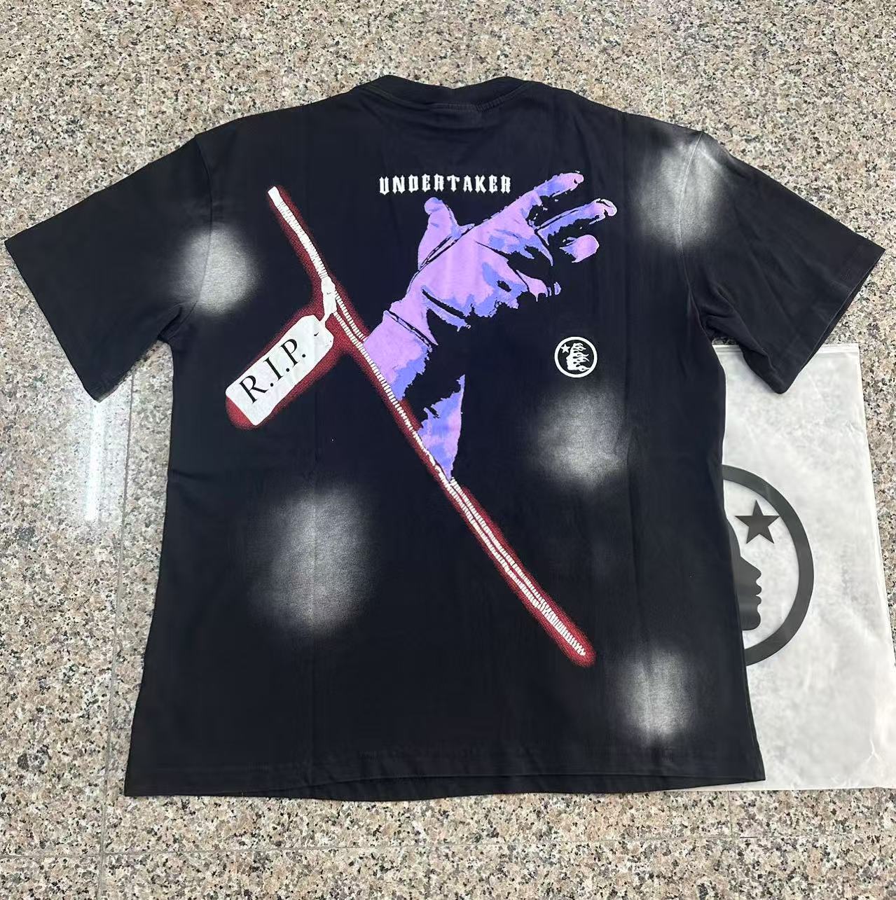new comic print cotton T-shirt