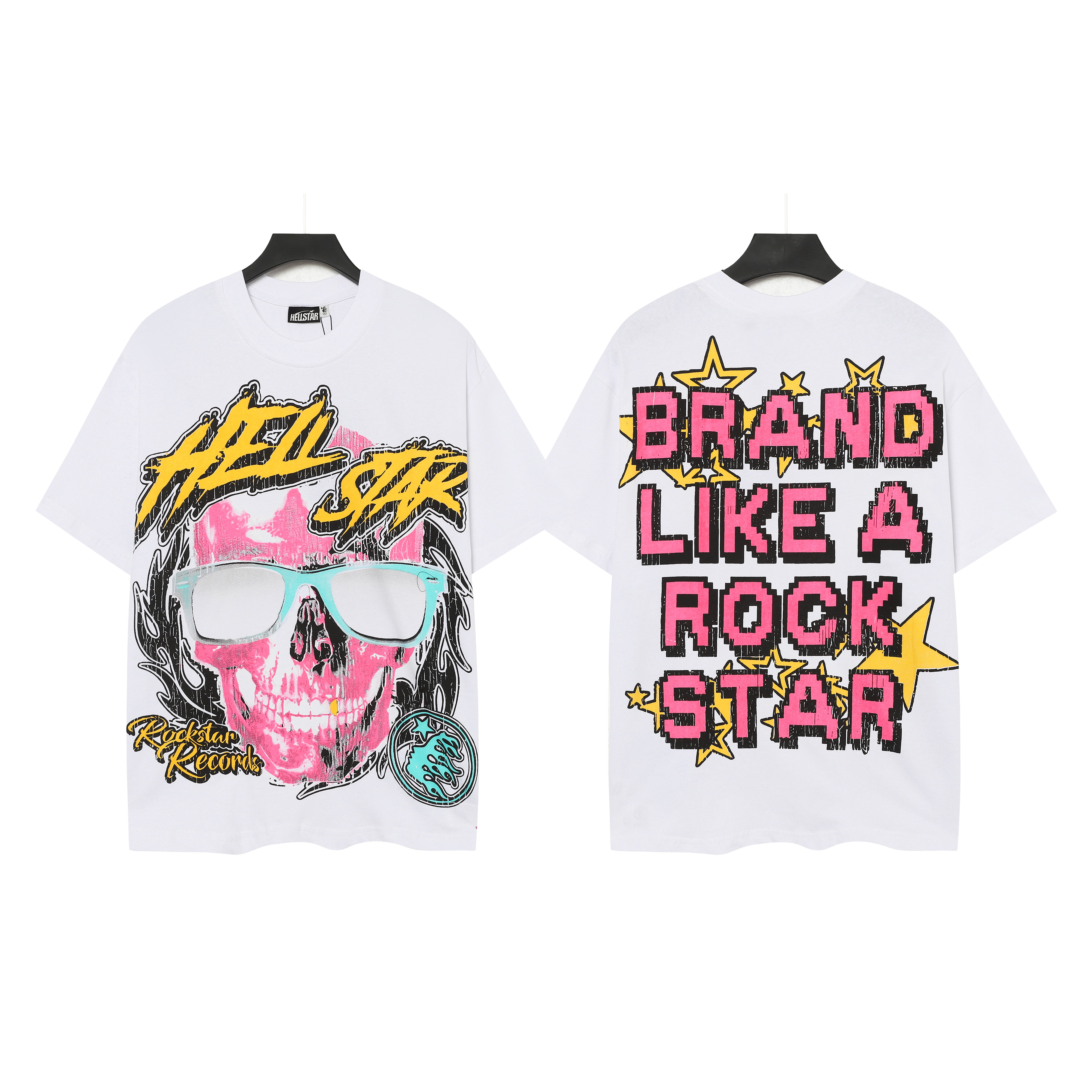new arrival rock star print tshirt