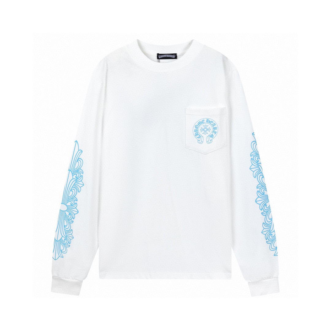 new arrival horseshoe pattern long-sleeved shirt