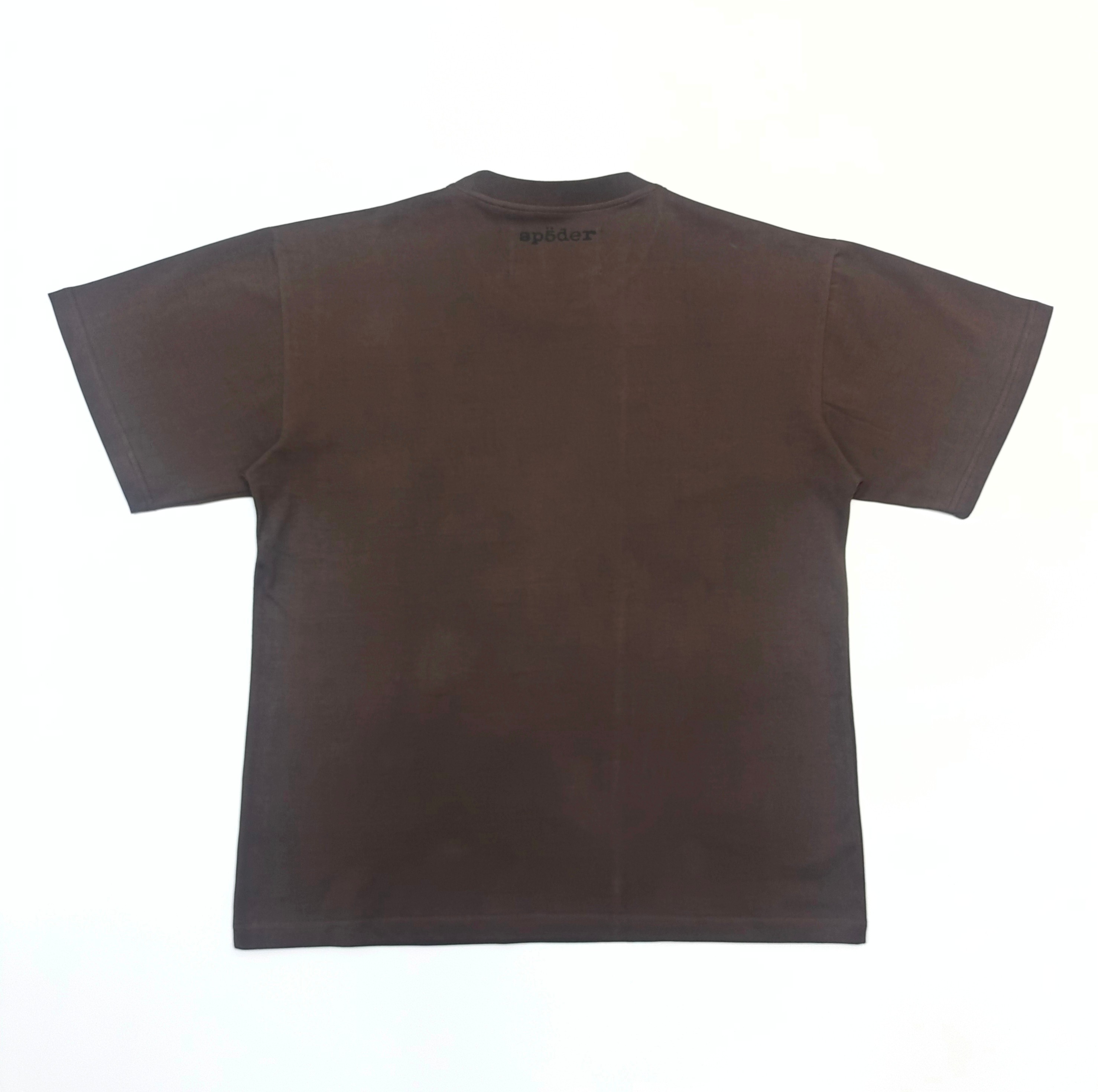 Spder washing brown tshirt