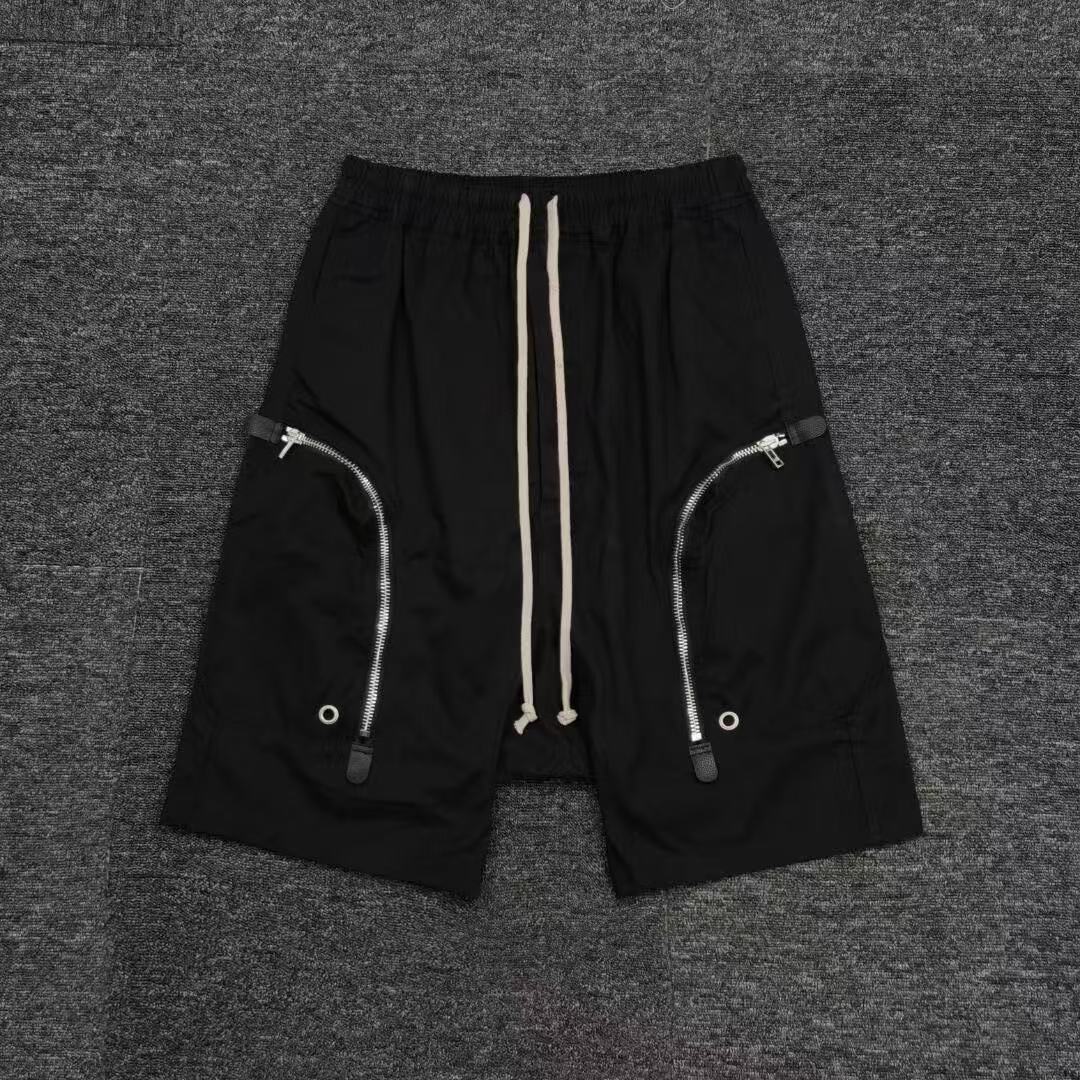New all black short