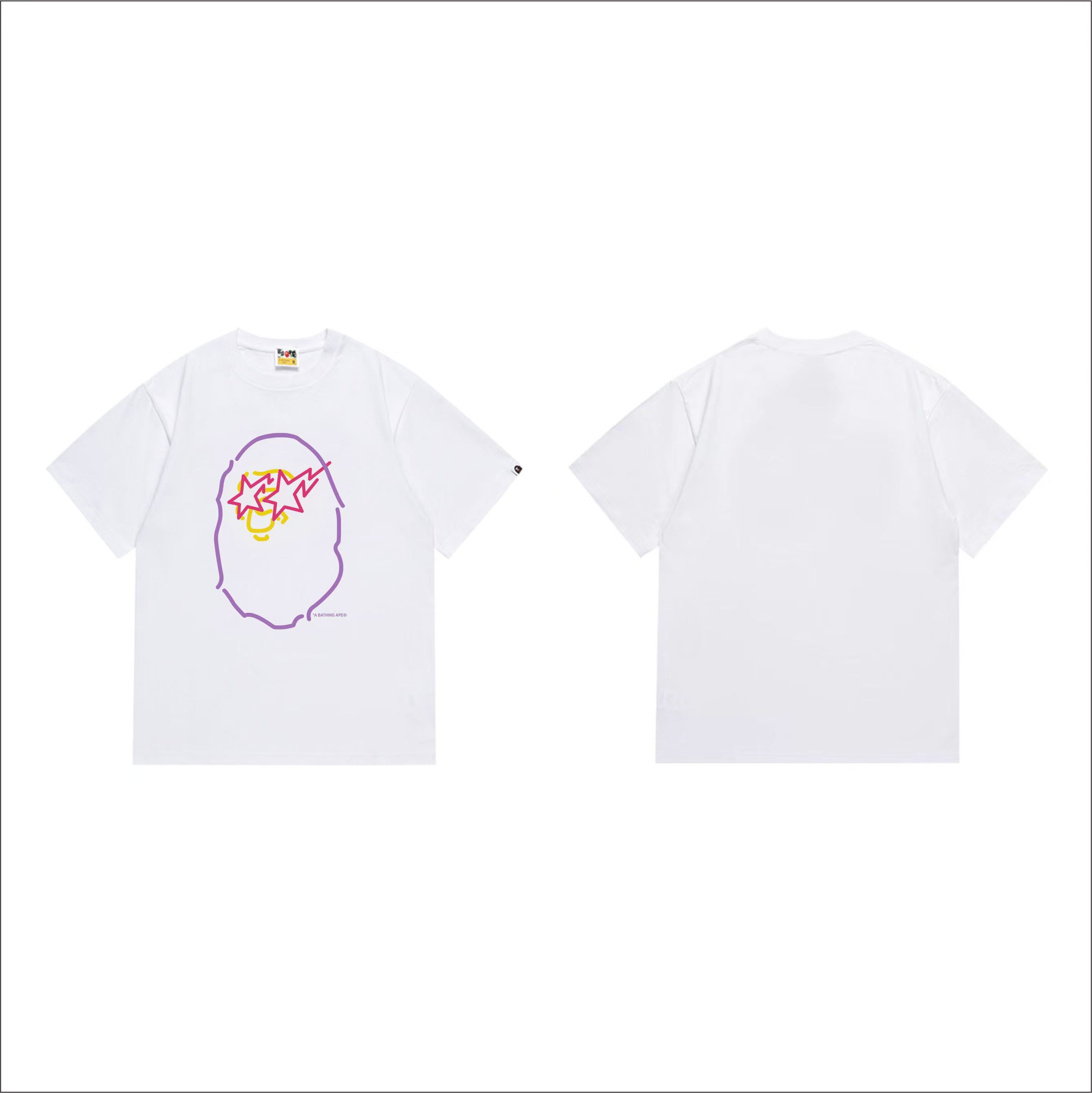 new arrival summer cotton tshirt shinning light