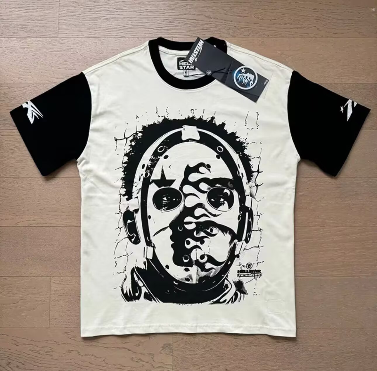 New beige washing color tshirt