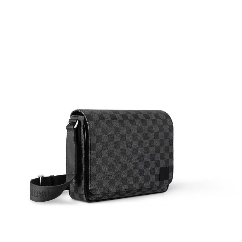 Classic real leather black bag