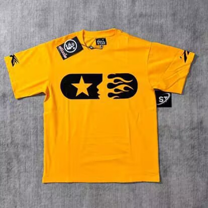 Yellow color basic tshirt