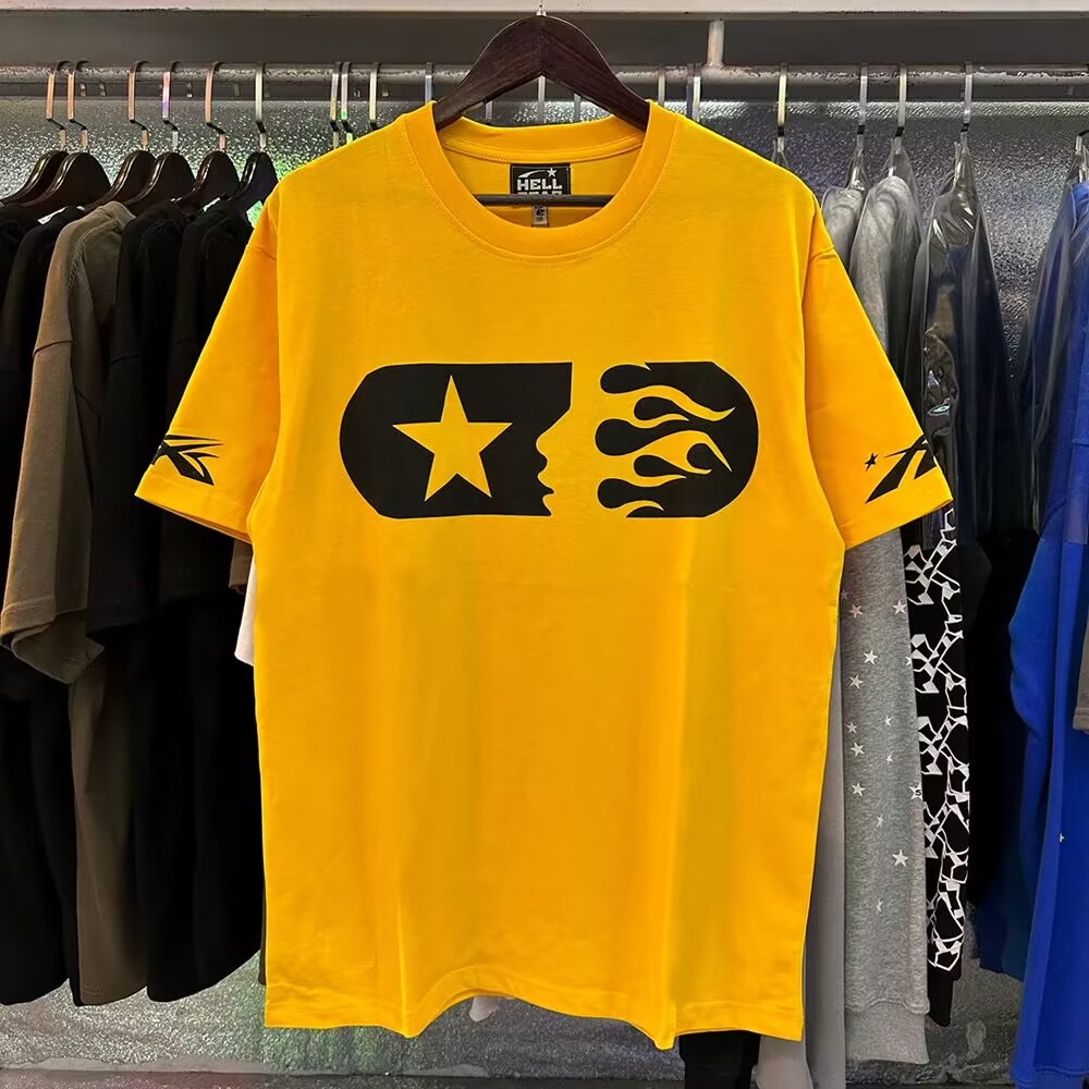 Yellow color basic tshirt