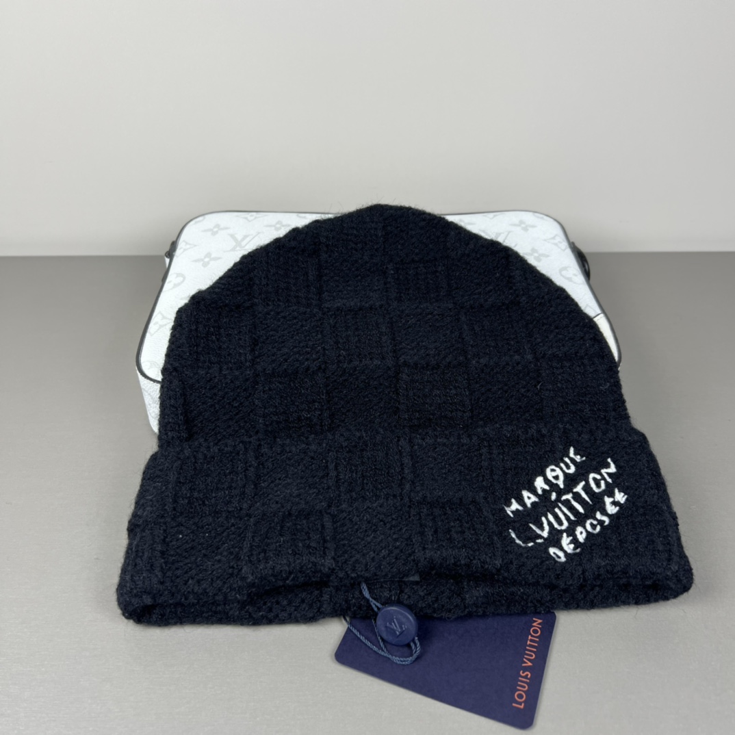 Wool knitted hat beanie