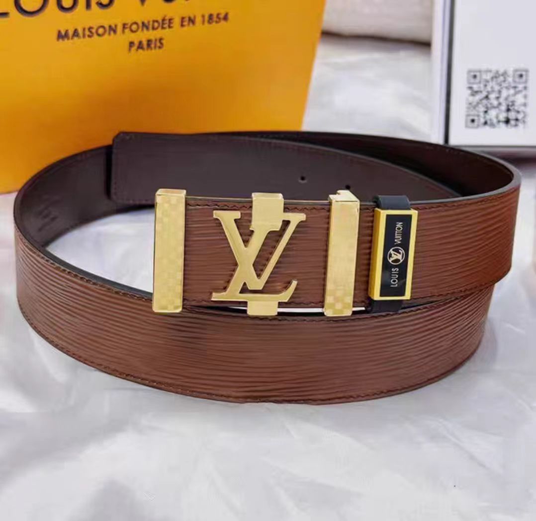 new releasing true leather belt