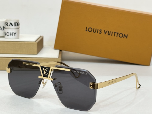 New arrival gold  black lens sunglasses