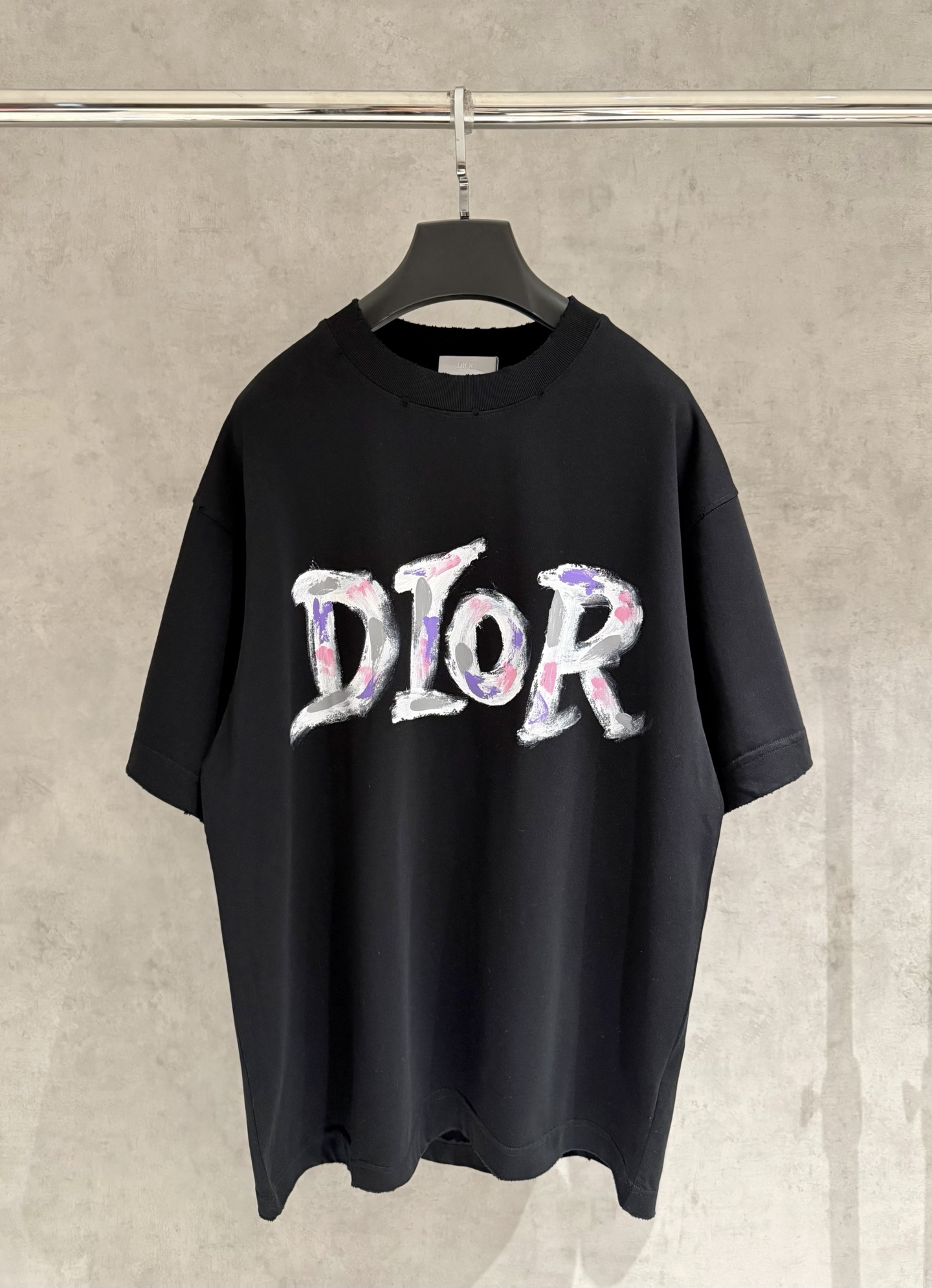 Newly designed hand-painted heavyweight T-shirt