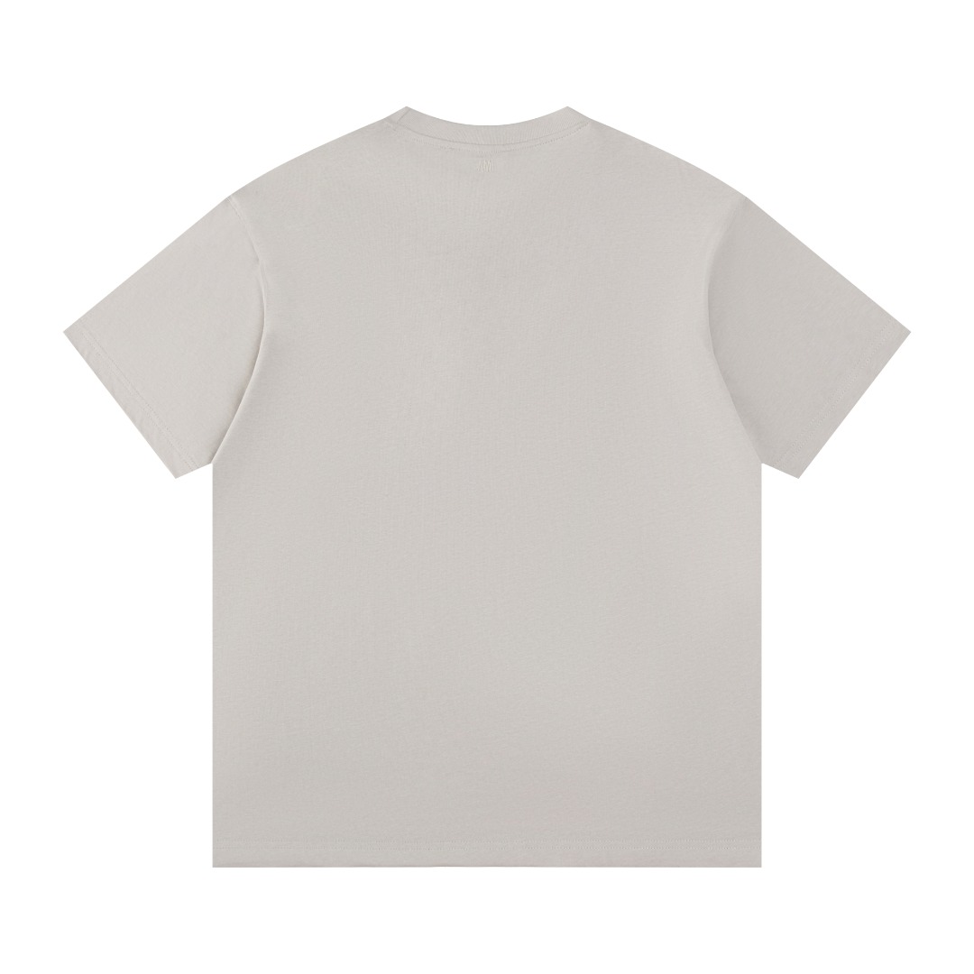 2025ss Summer Lightweight Embroidered Logo Short Sleeve Women's Shirt